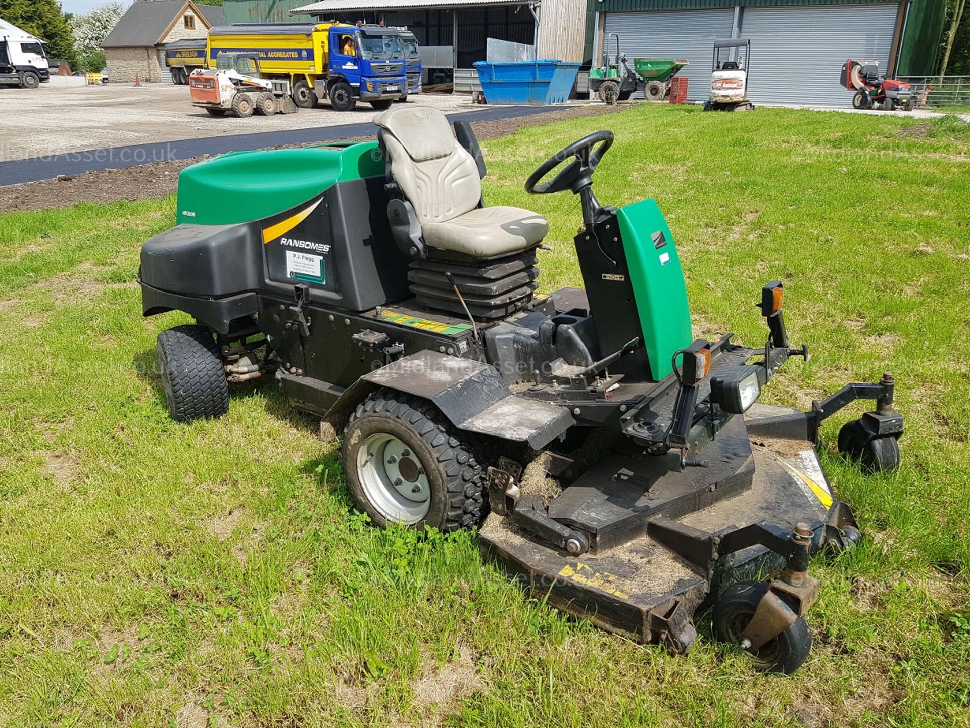 2008 RANSOMES HR3806 ROTARY MOWER, STARTS, DRIVES AND MOWS *PLUS VAT*