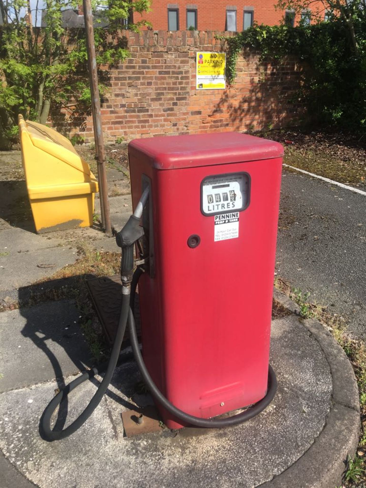 52- OLD DIESEL PUMP