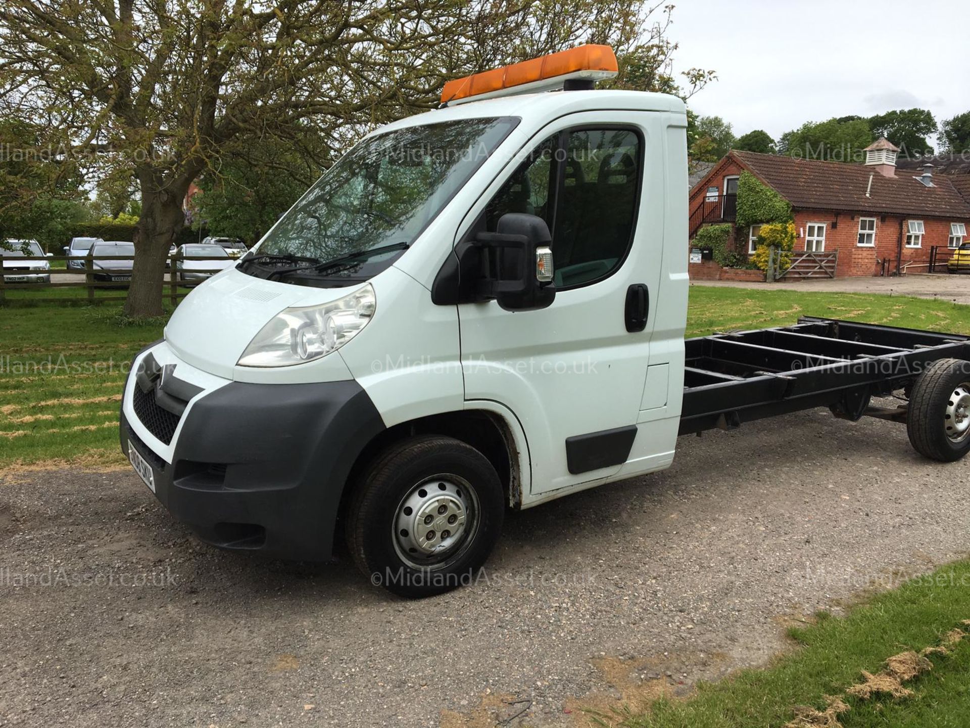 2008/08 REG CITROEN RELAY 35 HDI 120 LWB WHITE DIESEL BODY, SHOWING 1 FORMER KEEPER *NO VAT* - Image 3 of 12