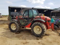 2004/04 REG MANITOU MLT 526 TURBO TELEHANDLER, STARTS, DRIVES AND LIFTS *PLUS VAT*