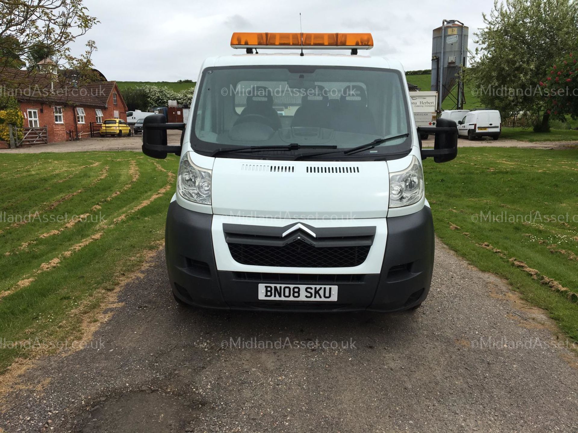 2008/08 REG CITROEN RELAY 35 HDI 120 LWB WHITE DIESEL BODY, SHOWING 1 FORMER KEEPER *NO VAT* - Image 2 of 12