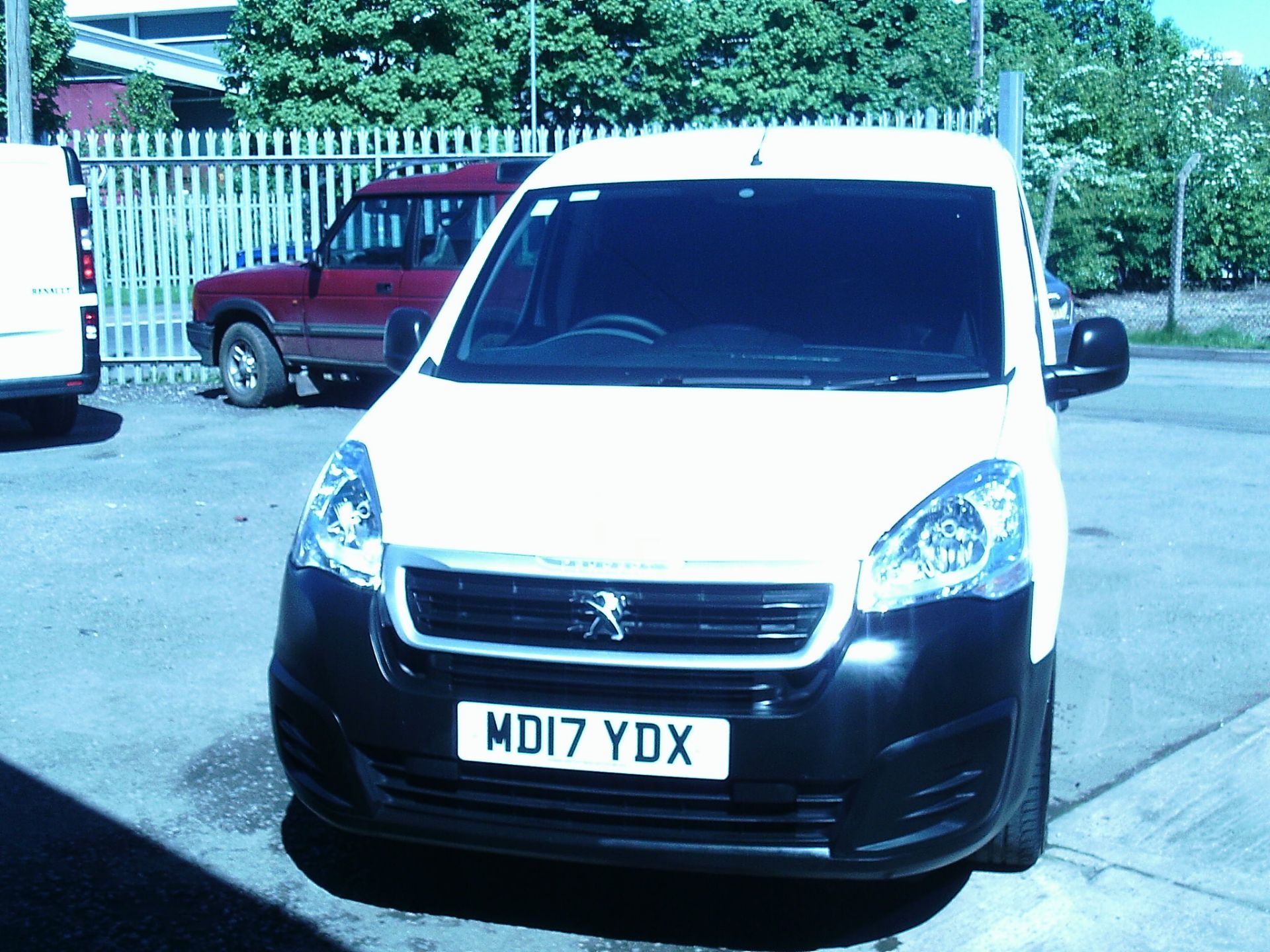 2017/17 REG PEUGEOT PARTNER S L2 BLUE HDI LWB WHITE DIESEL PANEL VAN, SHOWING 0 FORMER KEEPERS - Image 2 of 13