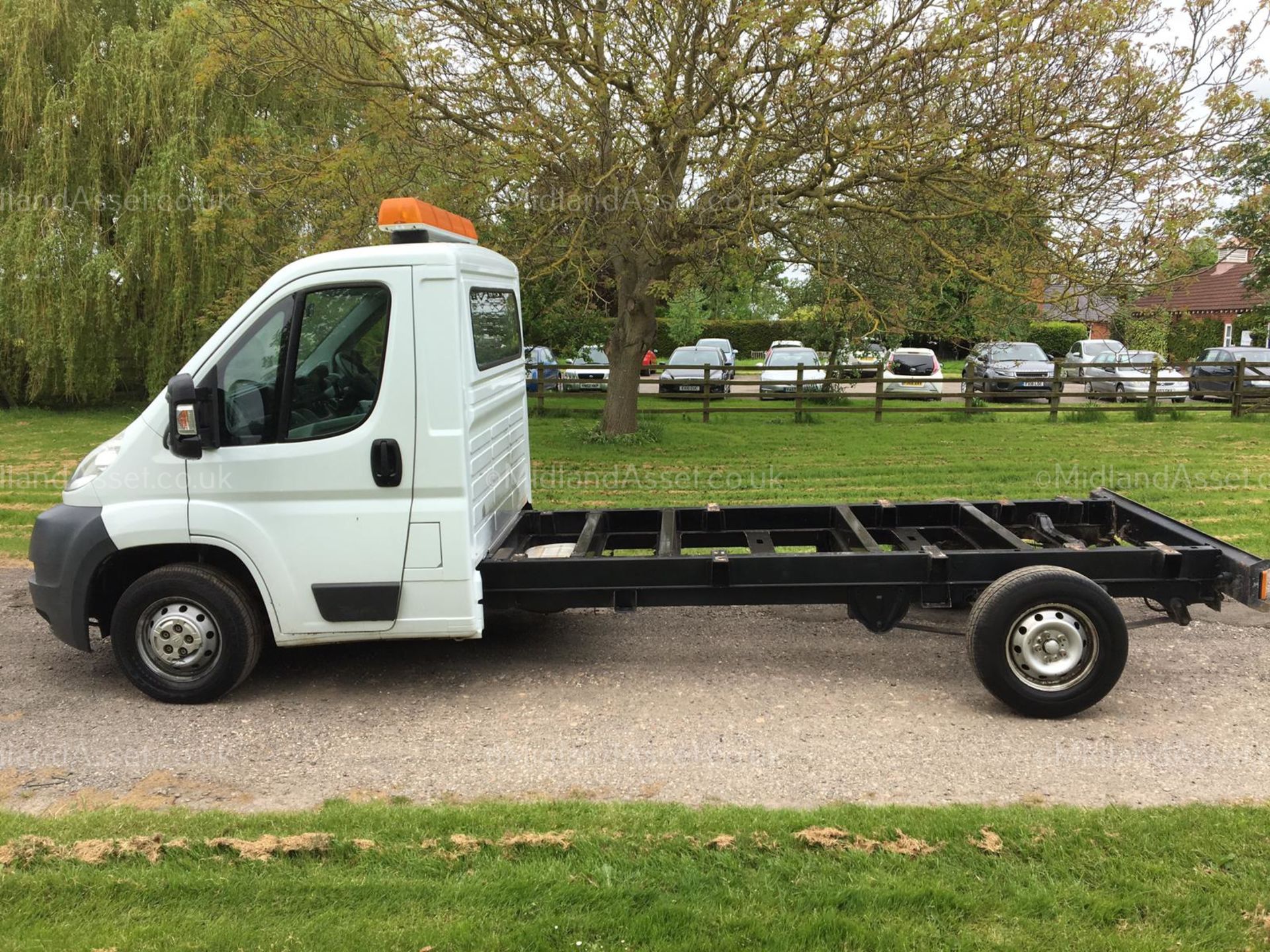 2008/08 REG CITROEN RELAY 35 HDI 120 LWB WHITE DIESEL BODY, SHOWING 1 FORMER KEEPER *NO VAT* - Image 4 of 12