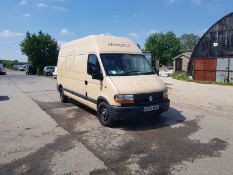 2000/V REG RENAULT MASTER T35 2.5D LWB BEIGE HORSE BOX 3500 KG *NO VAT*