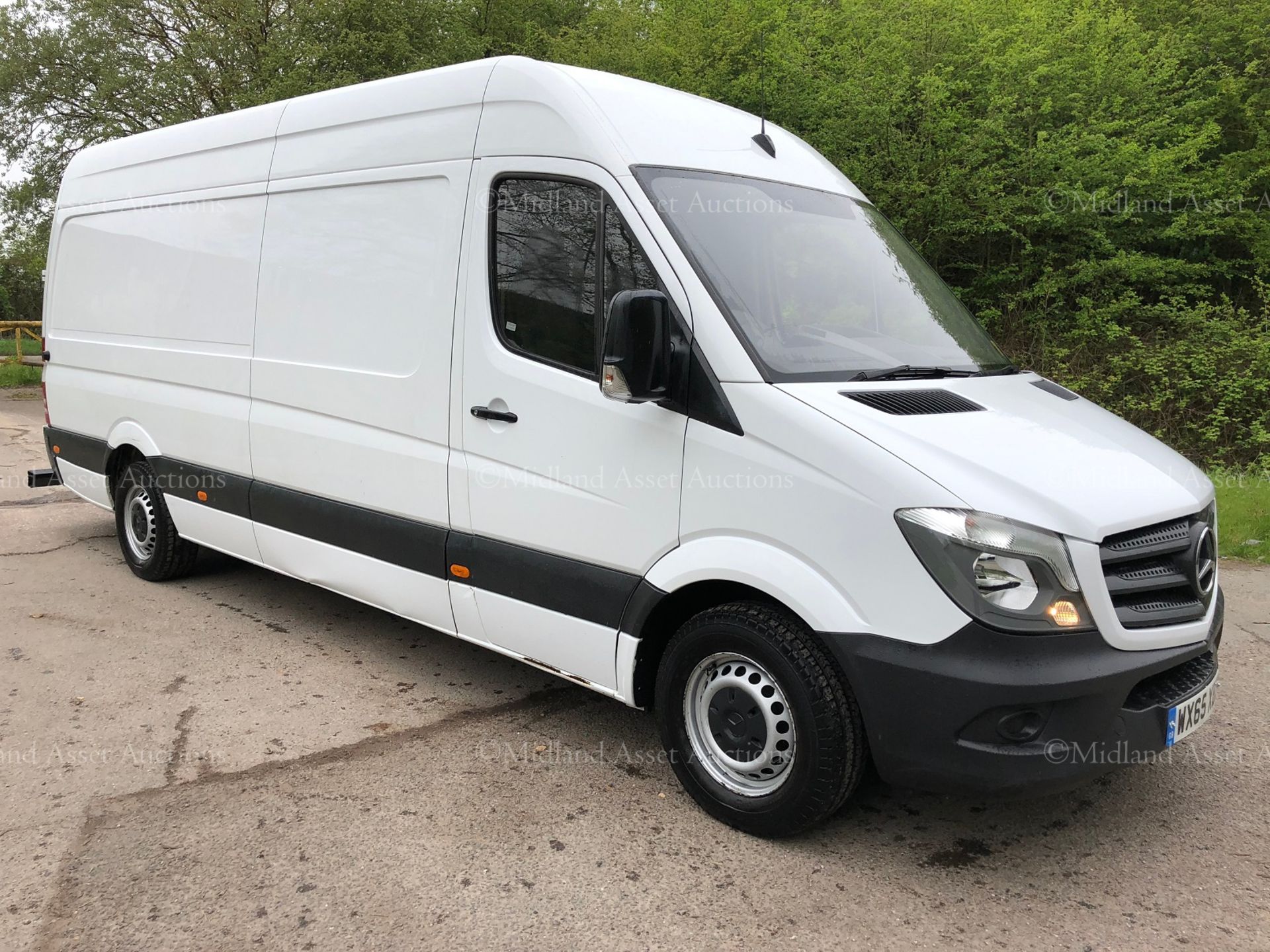 2015/65 REG MERCEDES-BENZ SPRINTER 313 CDI WHITE DIESEL PANEL VAN, SHOWING 0 FORMER KEEPERS *NO VAT*