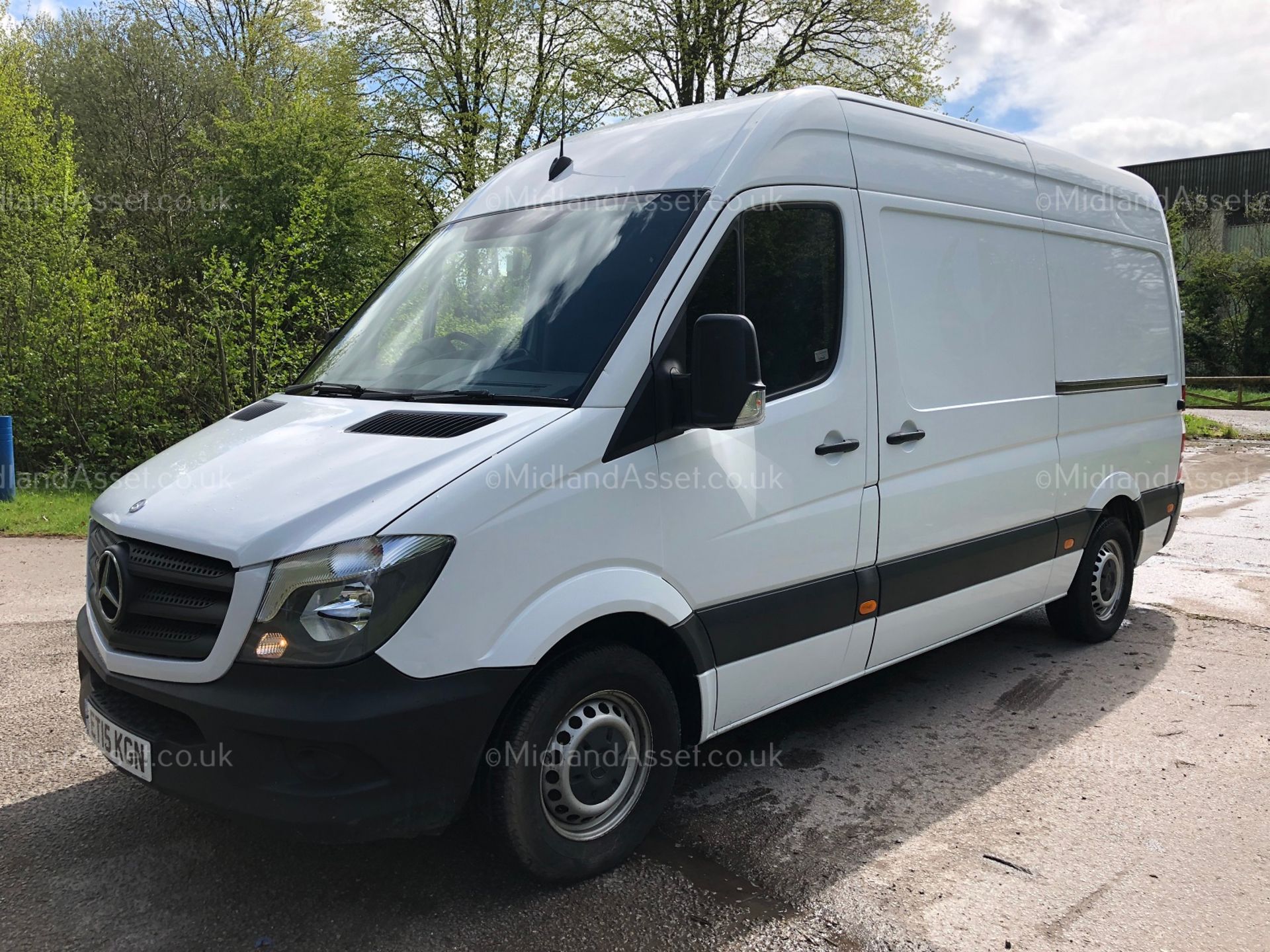 2015/15 REG MERCEDES-BENZ SPRINTER 313 CDI WHITE DIESEL PANEL VAN, SHOWING 0 FORMER KEEPERS *NO VAT* - Image 5 of 19