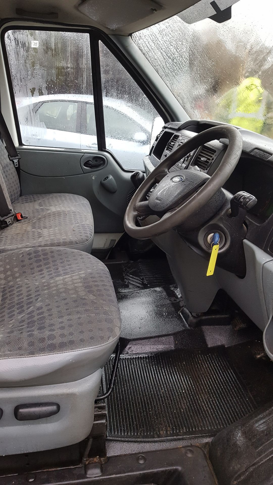 2008/58 REG FORD TRANSIT 115 T350L RWD WHITE DIESEL PANEL VAN *PLUS VAT* - Image 5 of 10