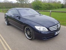 2007/07 REG MERCEDES CL500 AUTOMATIC 5.5 V8 - FULL SERVICE HISTORY - RARE AUBERGINE BLUE *NO VAT*