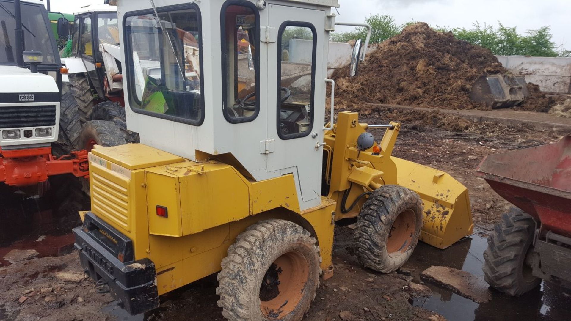 YEAR UNKNOWN YANMAR Y21WA LOADING SHOVEL 4WD, STARTS, DRIVES & LIFTS *PLUS VAT* - Image 7 of 10