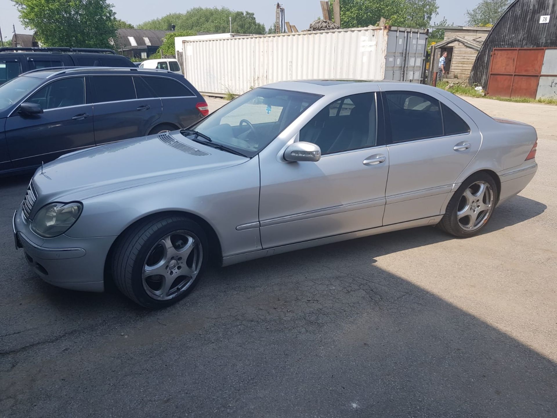 2005/55 REG MERCEDES S320 SE CDI AUTOMATIC SILVER DIESEL 4 DOOR SALOON *NO VAT* - Image 3 of 14