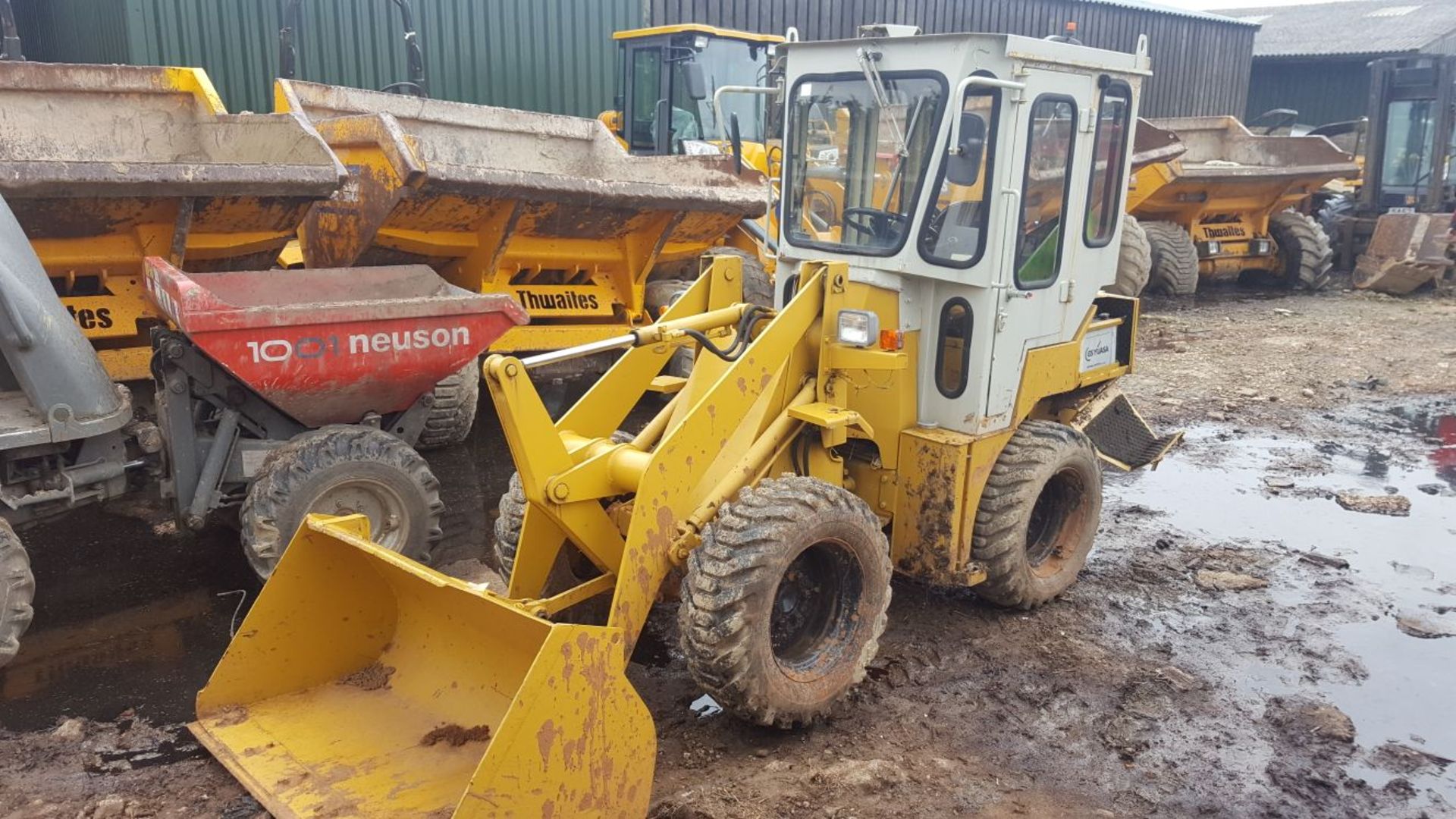 YEAR UNKNOWN YANMAR Y21WA LOADING SHOVEL 4WD, STARTS, DRIVES & LIFTS *PLUS VAT* - Image 8 of 10