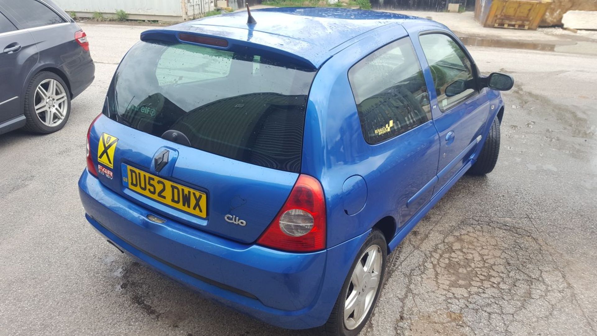 2002/52 REG RENAULT CLIO RENAULT SPORT 172 CUP CAR BLUE PETROL 3 DOOR HATCHBACK *NO VAT* - Image 4 of 10