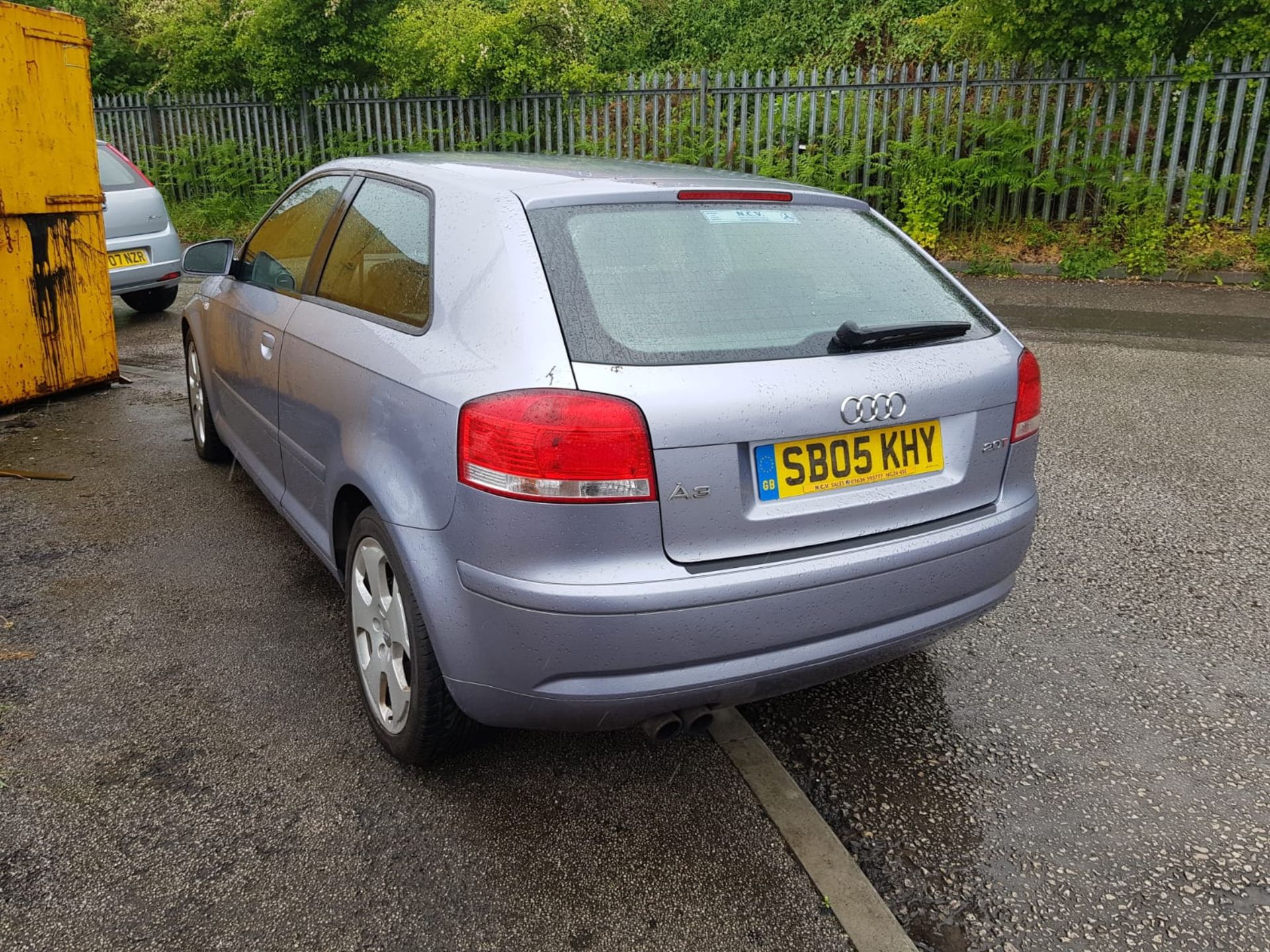 2005/05 REG AUDI A3 TFSI AUTOMATIC SILVER 2.0 PETROL 3 DOOR HATCHBACK *NO VAT* - Image 3 of 10