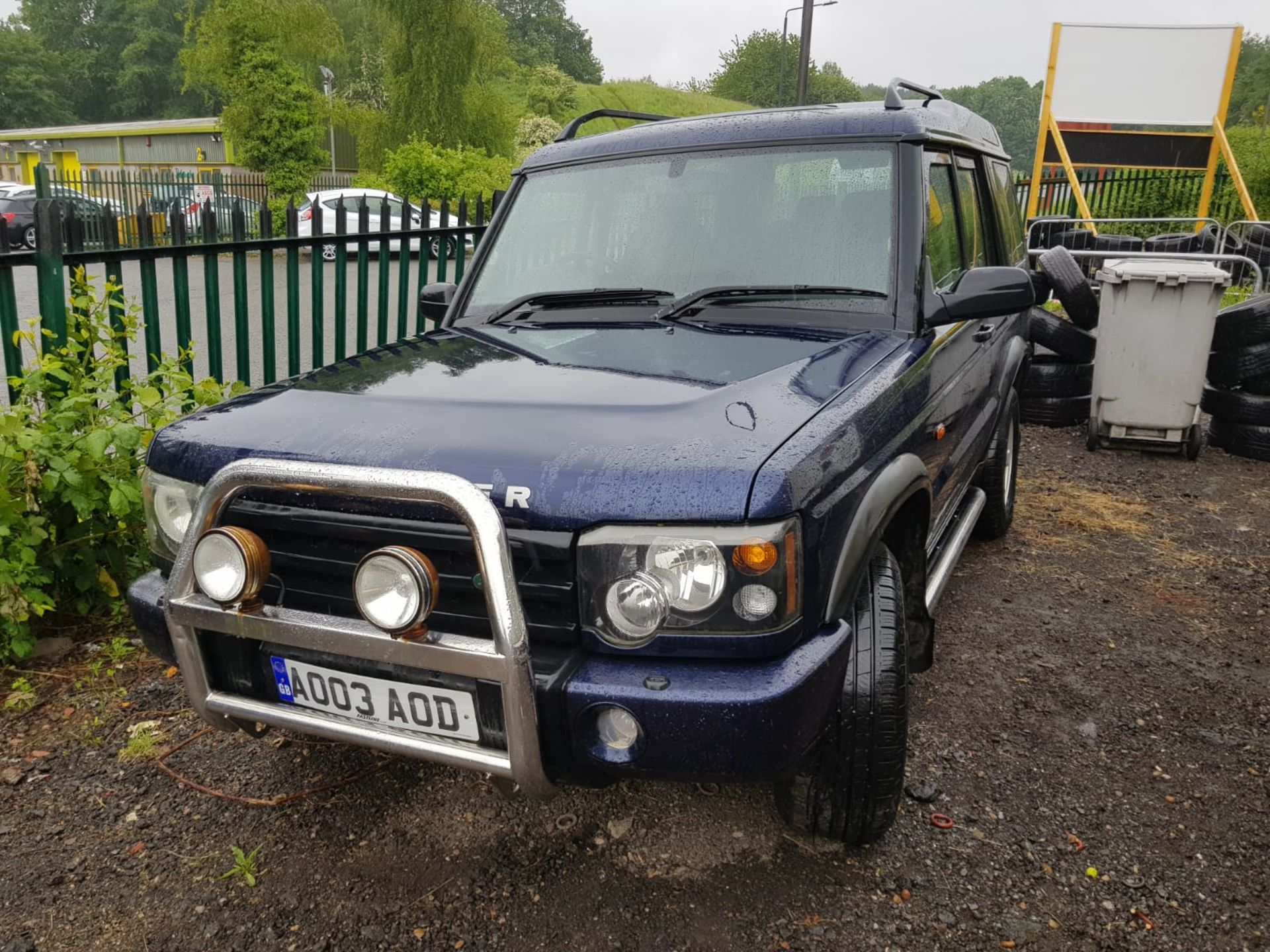 2003/03 REG LAND ROVER DISCOVERY TD5 GS BLUE DIESEL ESTATE *NO VAT* - Image 2 of 12