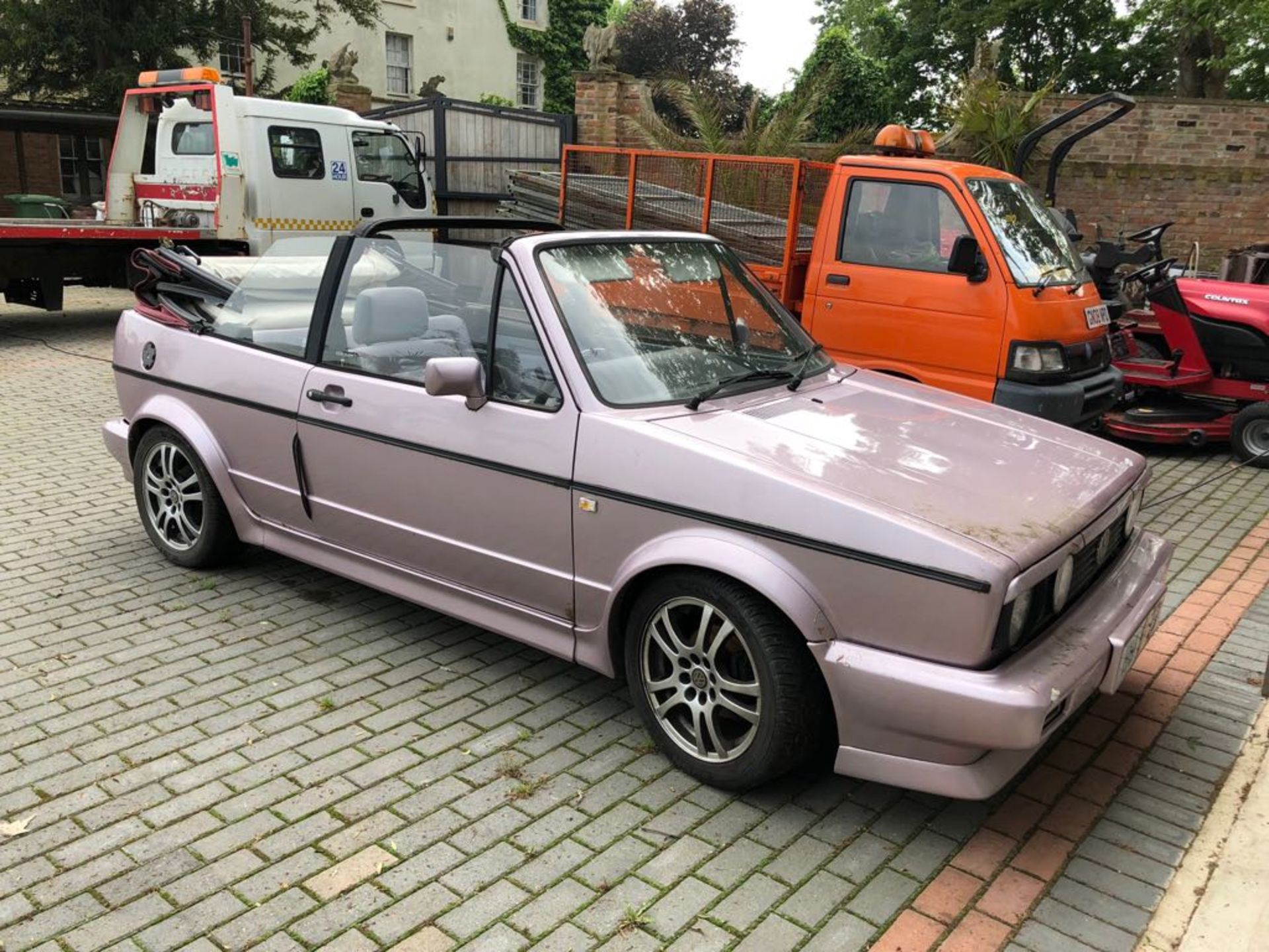 1984 REG VOLKSWAGEN GOLF KARMANN CABRIOLET 1.6I PETROL CONVERTIBLE BARN FIND - NO RESERVE - Bild 10 aus 20