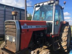 1986 MASSEY FERGUSON 699 WITH RETROFIT TURBO