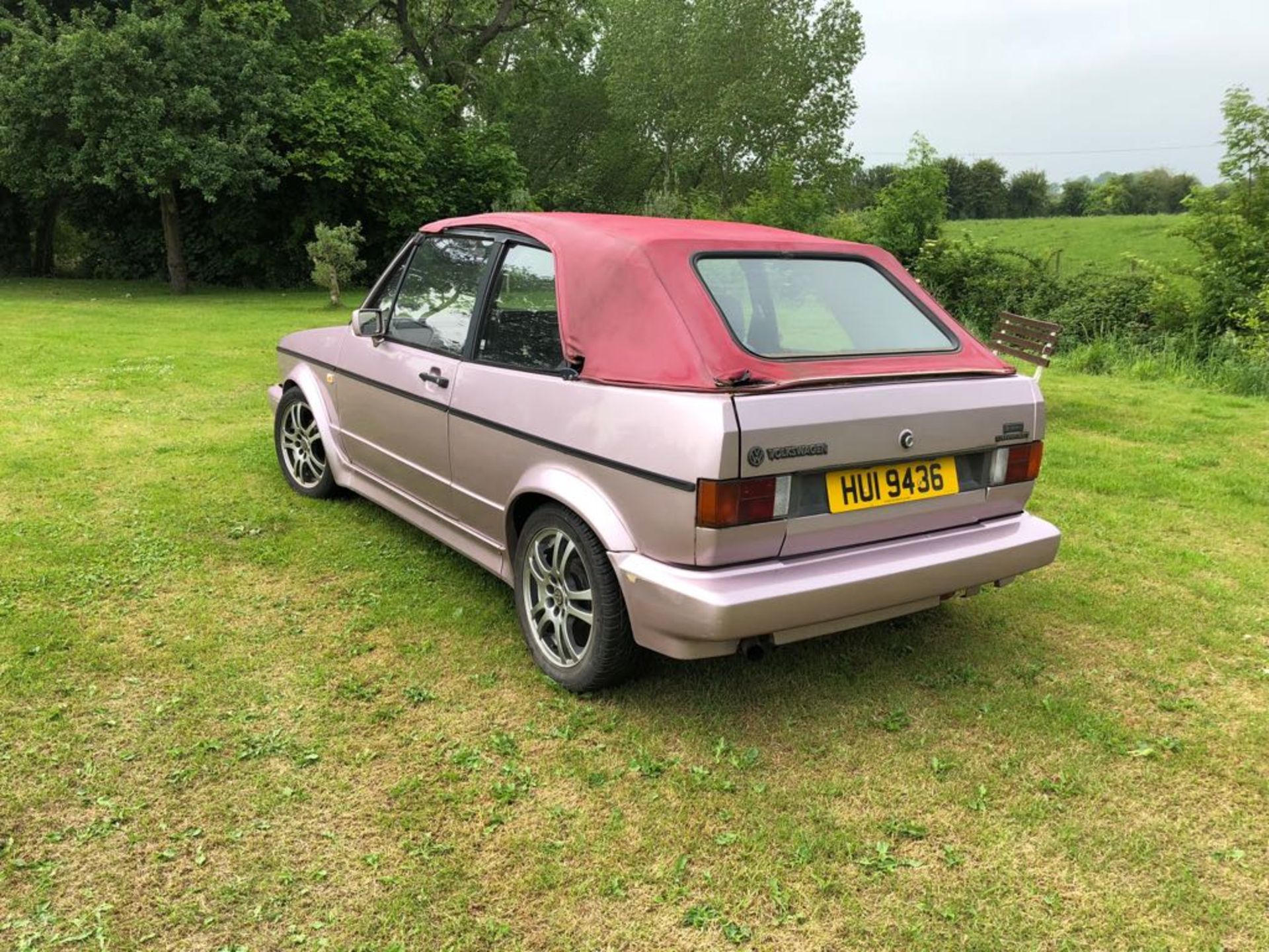 1984 REG VOLKSWAGEN GOLF KARMANN CABRIOLET 1.6I PETROL CONVERTIBLE BARN FIND - NO RESERVE - Bild 7 aus 20