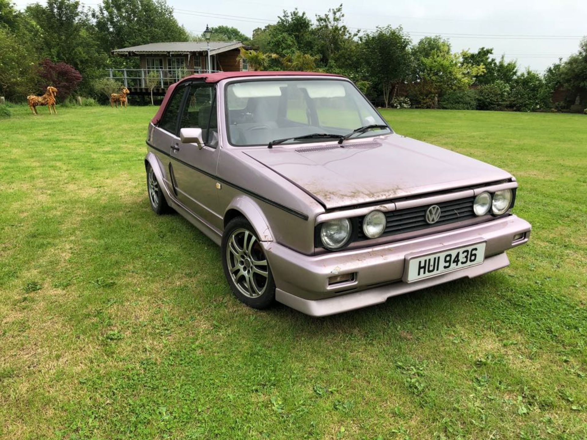 1984 REG VOLKSWAGEN GOLF KARMANN CABRIOLET 1.6I PETROL CONVERTIBLE BARN FIND - NO RESERVE