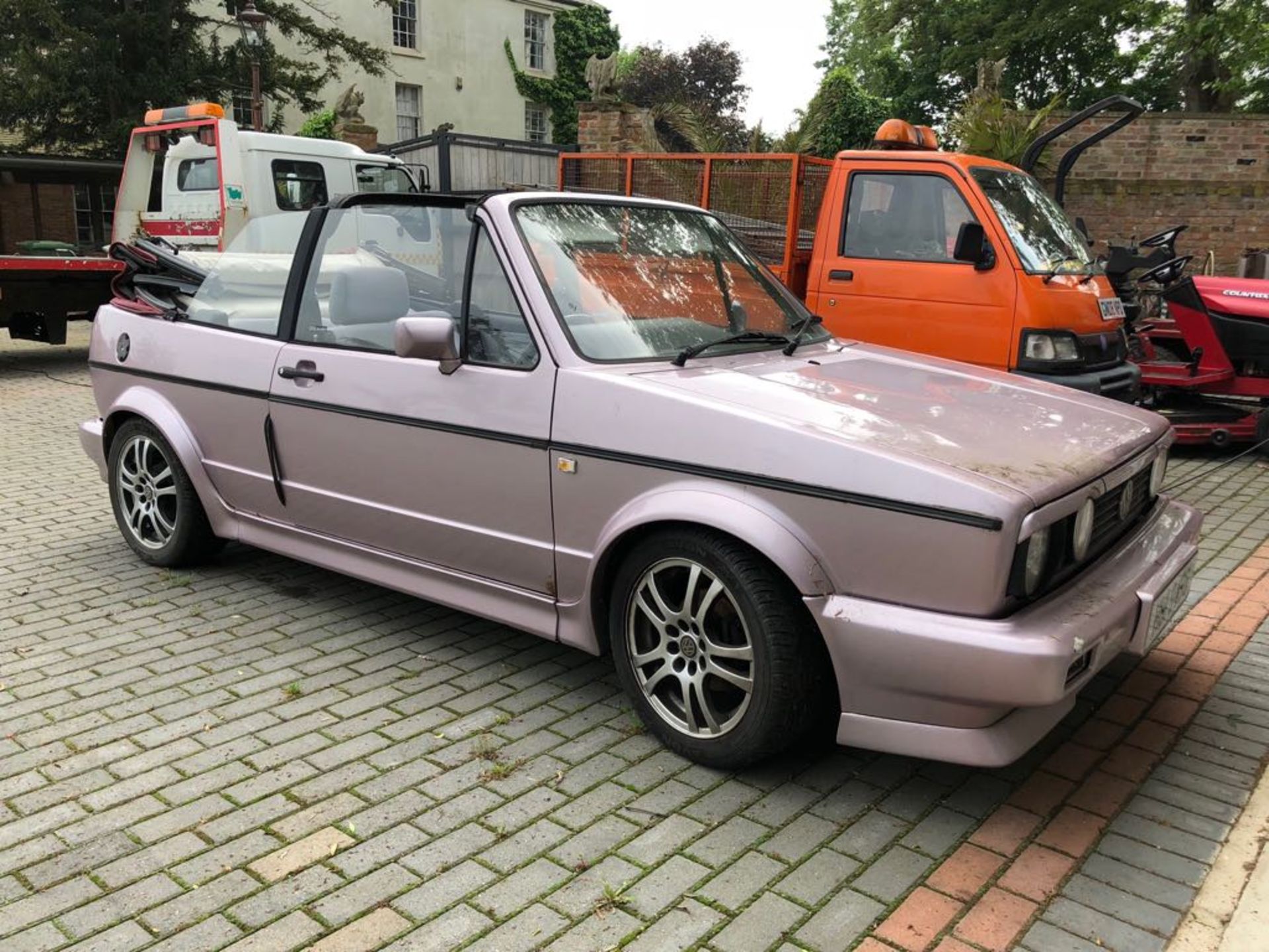 1984 REG VOLKSWAGEN GOLF KARMANN CABRIOLET 1.6I PETROL CONVERTIBLE BARN FIND - NO RESERVE - Bild 11 aus 20