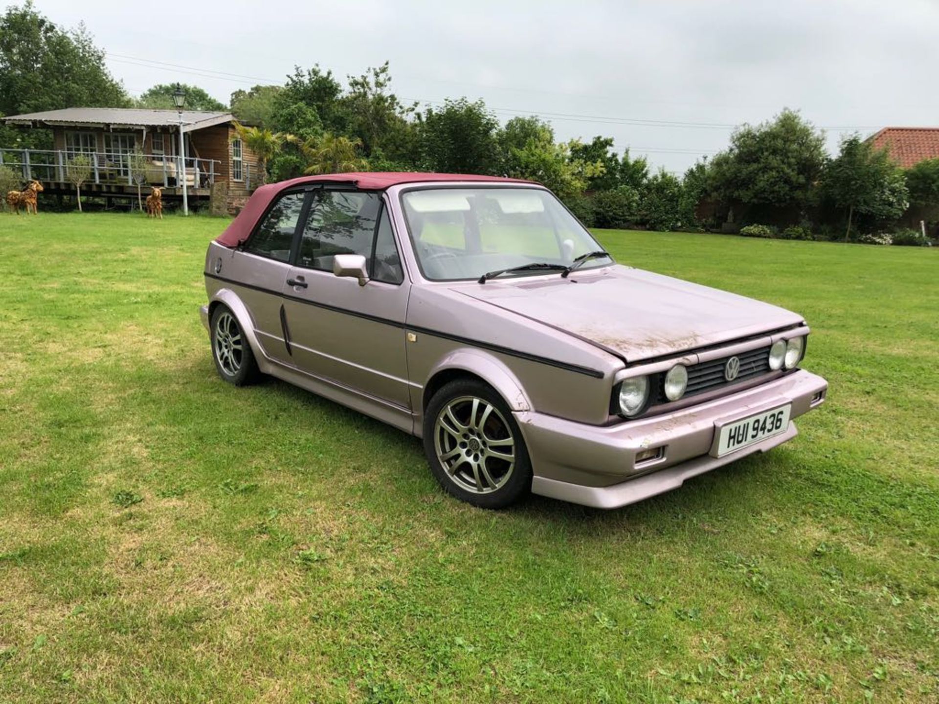 1984 REG VOLKSWAGEN GOLF KARMANN CABRIOLET 1.6I PETROL CONVERTIBLE BARN FIND - NO RESERVE - Bild 2 aus 20