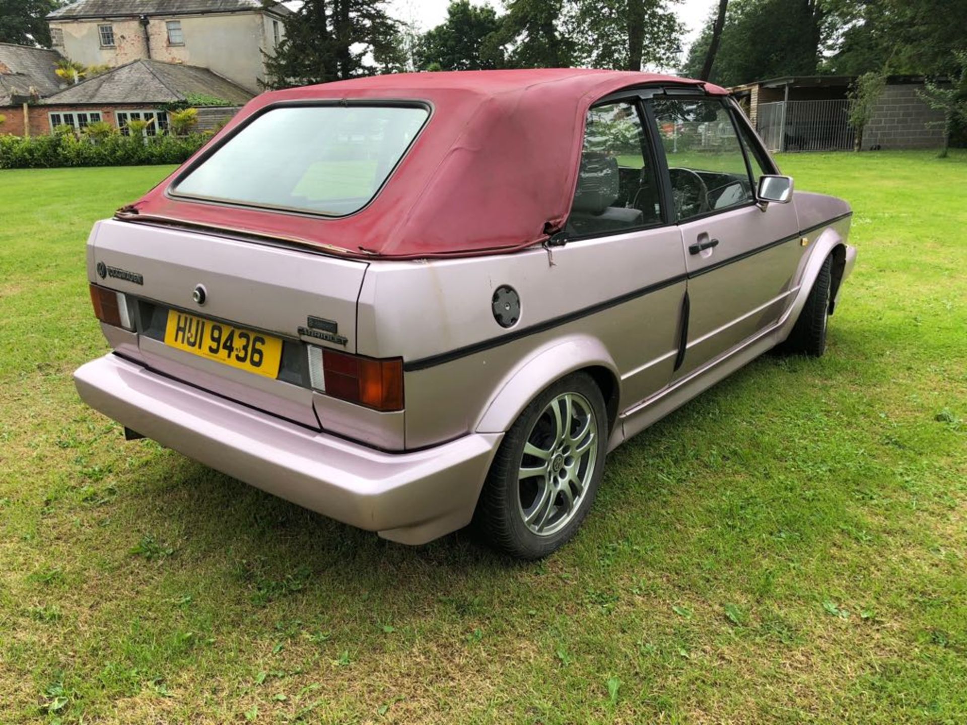 1984 REG VOLKSWAGEN GOLF KARMANN CABRIOLET 1.6I PETROL CONVERTIBLE BARN FIND - NO RESERVE - Bild 9 aus 20