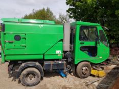 2007/07 REG SCARAB DIESEL ROAD SWEEPER / STREET CLEANSING MACHINE, STARTS, RUNS & DRIVES