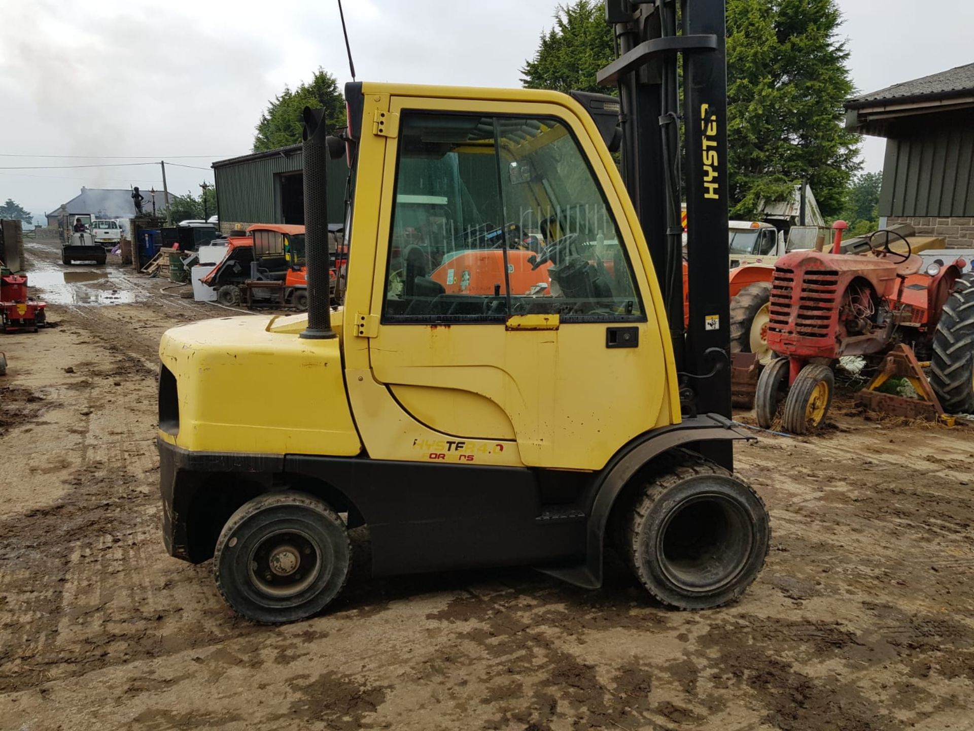 2008 HYSTER 4 TON TWIN WHEEL FORKLIFT *PLUS VAT* - Image 2 of 11