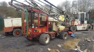 1987 FRAZIER AGRI BUGGY RED DIESEL SPRAYER + ROW CROP WHEELS *PLUS VAT*