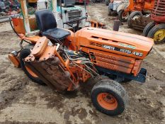 KUBOTA B6200 TURF BOY, STARTS, RUNS AND CUTS 3X CYLINDERS 4WD *PLUS VAT*