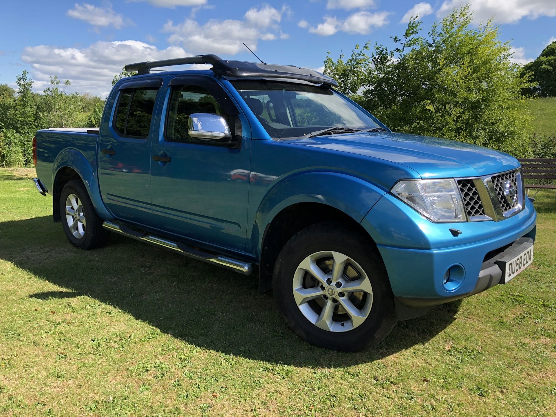 2008/58 REG NISSAN NAVARA AVENTURA DOUBLE CAB DCI BLUE DIESEL PICK-UP *PLUS VAT* - Image 2 of 27