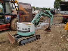 IHI IS-9UX TRACKED MINI DIGGER / EXCAVATOR, ZERO SWING, STARTS, DRIVES AND DIGS *PLUS VAT*