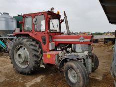 1971 MASSEY FERGUSON 1080 TRACTOR, 2X SPOOL VALVES, STARTS, DRIVES & PTO TURNS *PLUS VAT*