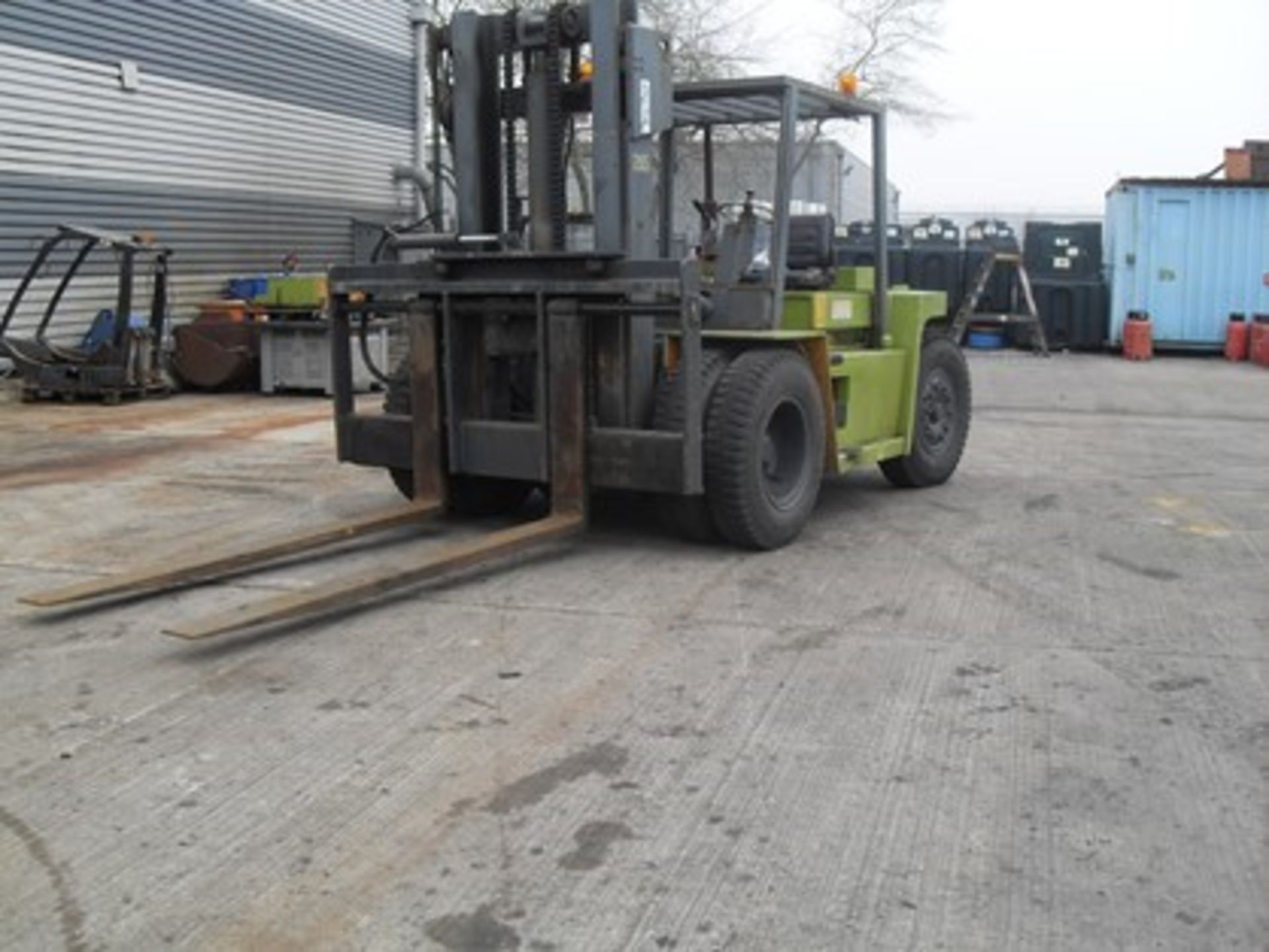 1989 LANCER BOSS CD20 COUNTERBALANCE DIESEL POWERED TWIN WHEEL FORKLIFT *PLUS VAT* - Image 2 of 3