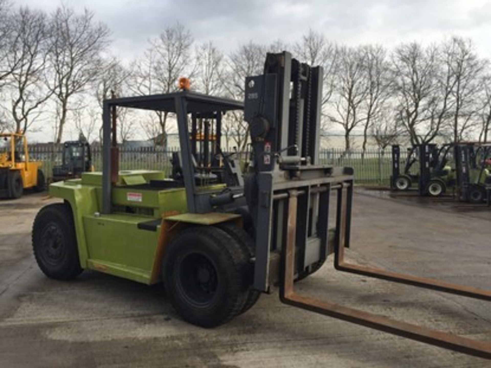 1989 LANCER BOSS CD20 COUNTERBALANCE DIESEL POWERED TWIN WHEEL FORKLIFT *PLUS VAT*