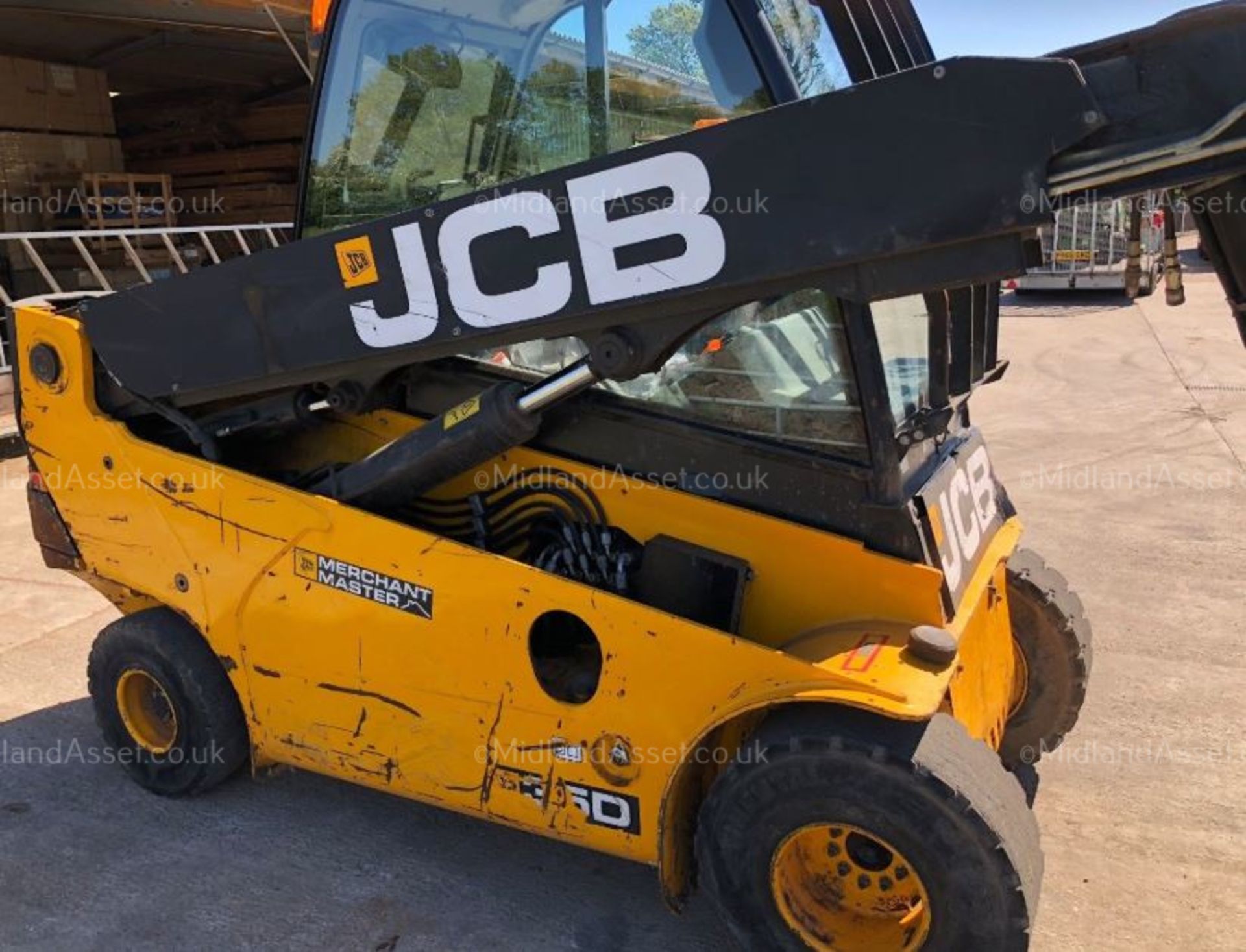 JCB 35D TELETRUCK FORKLIFT, MERCHANT MASTER ECO, Year 2015, 3.5 TON, 1167 HOURS *PLUS VAT* - Image 4 of 7