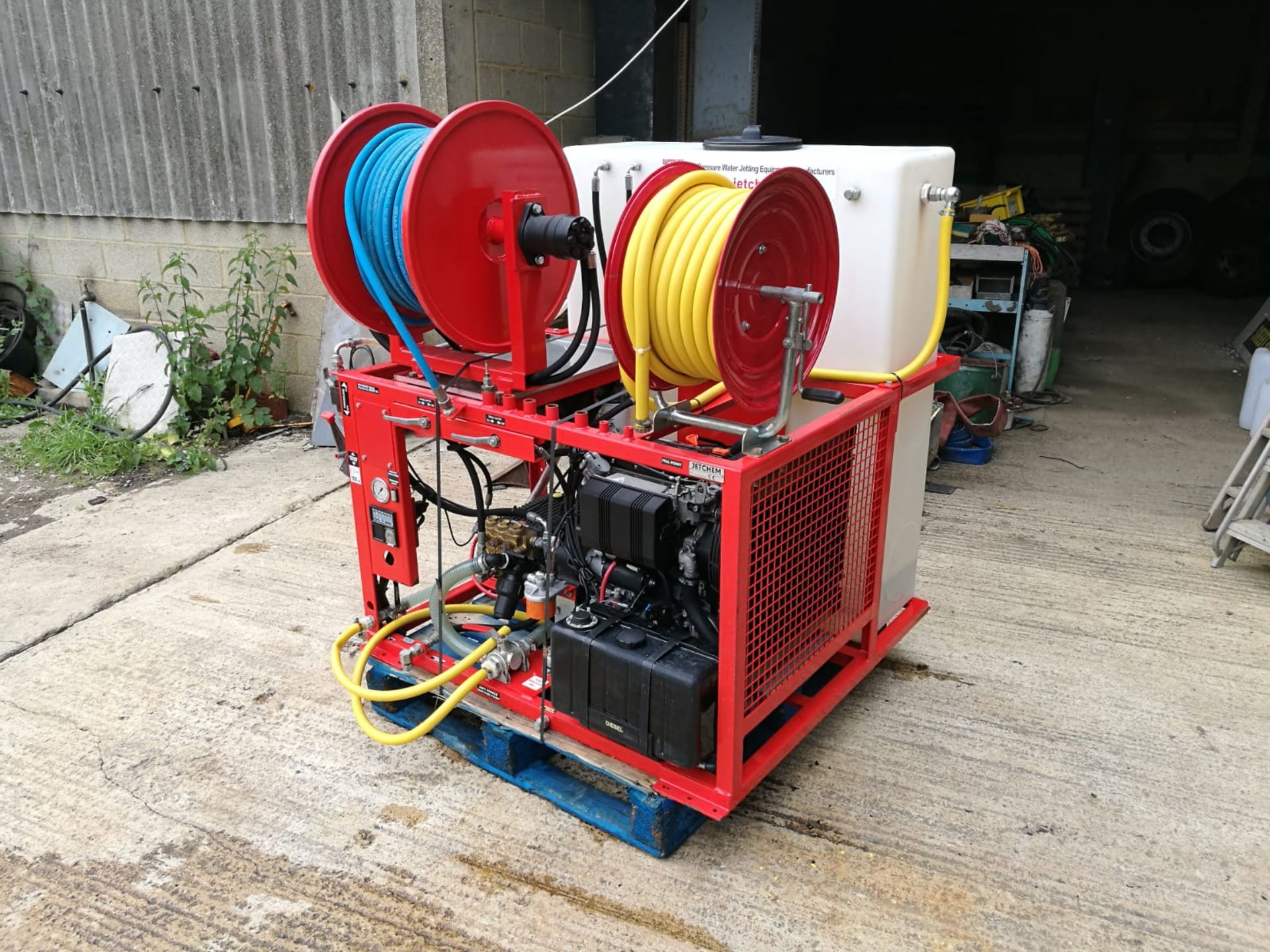 JET CHEM VAN PACK HIGH PRESSURE WATER JETTER 210/41 - Image 3 of 7