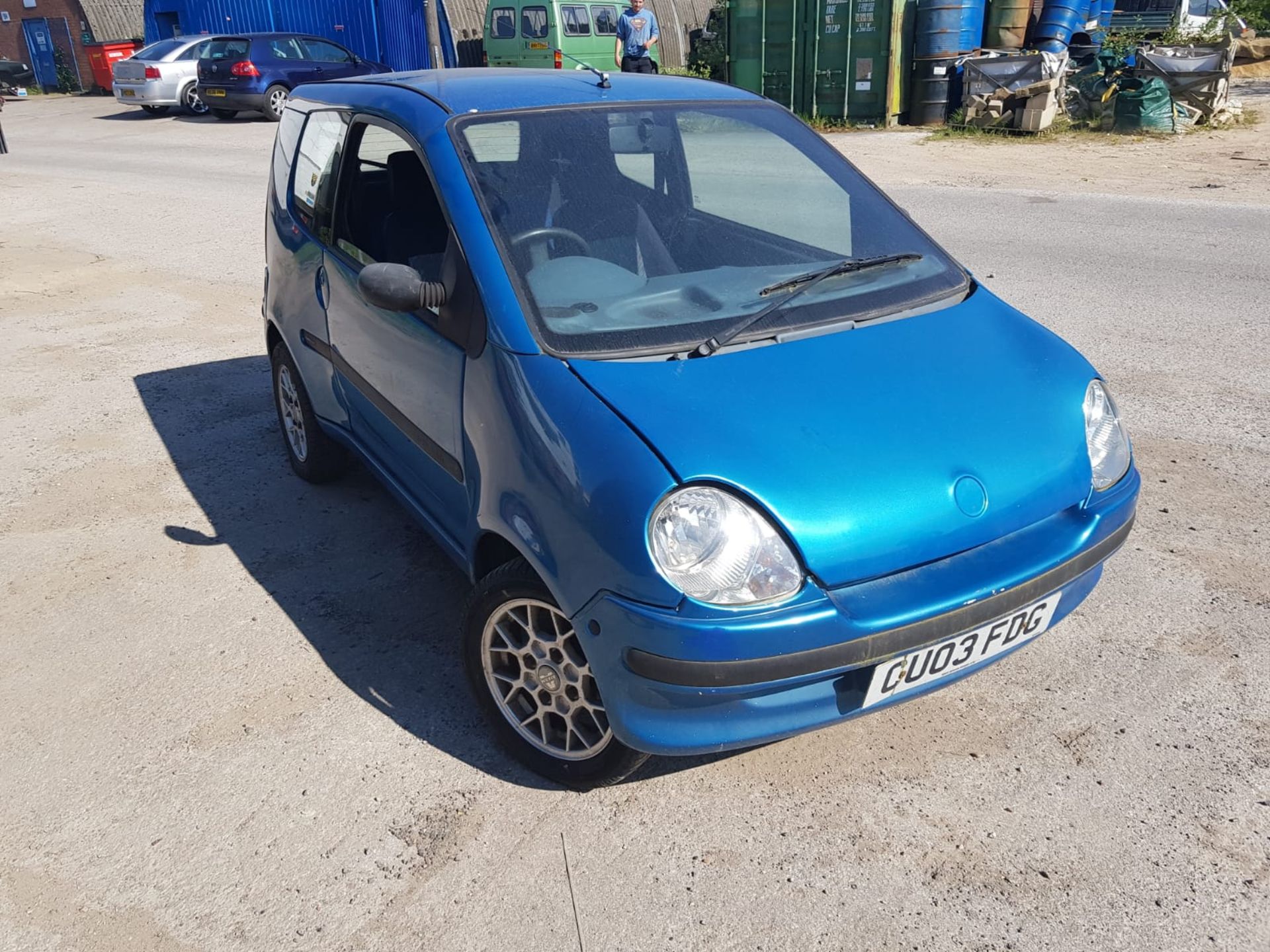 2003/03 REG AIXAM 500 SL AUTOMATIC BLUE DIESEL 3 DOOR HATCHBACK *NO VAT*