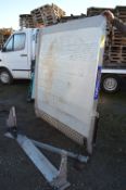 ALUMINIUM MOTORCYCLE TRANSPORTER DISABLED/MOTORCYCLE RAMP *NO VAT*   MASS: 750KG   COLLECTION