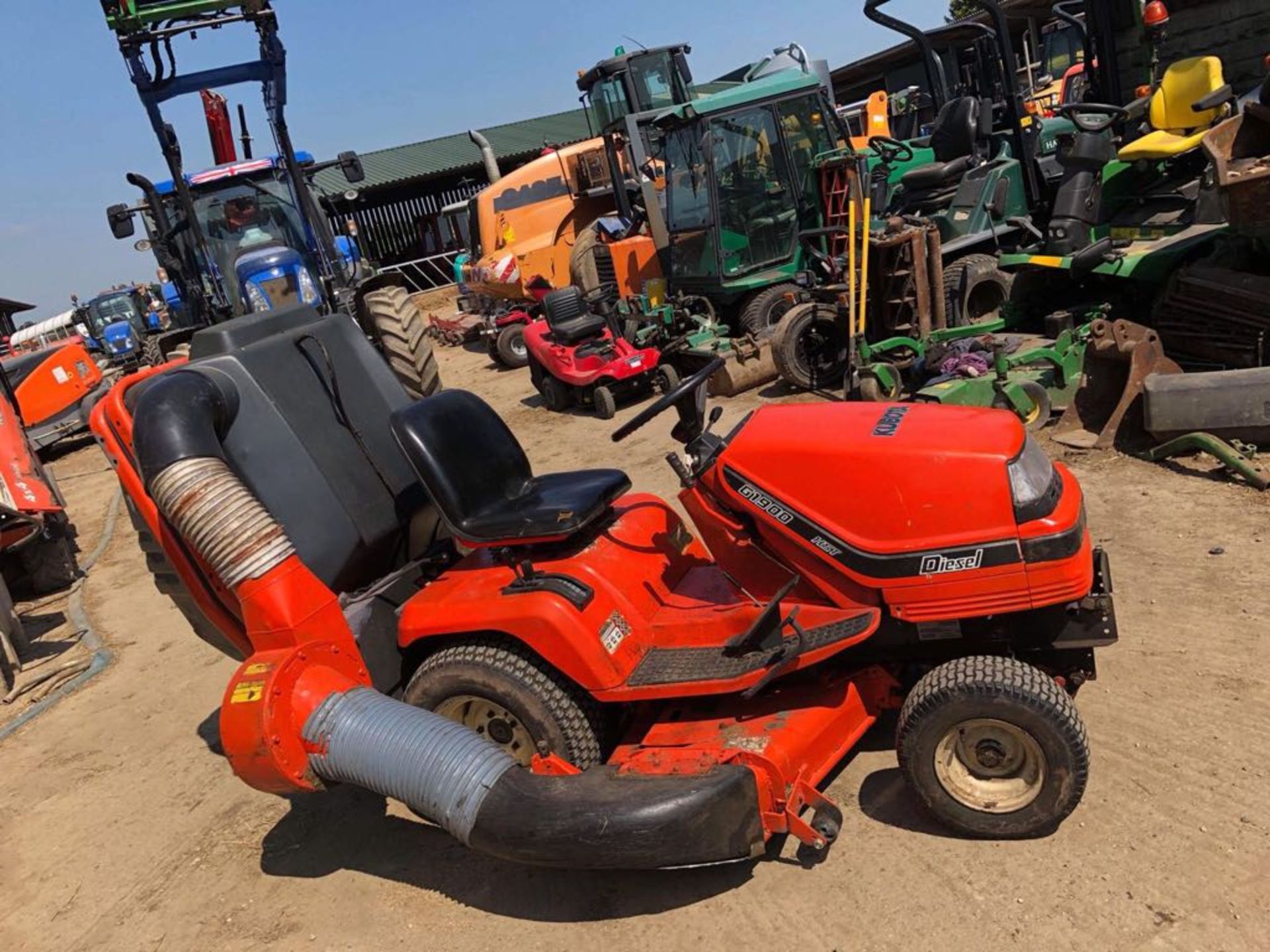 1996 KUBOTA G1900 HST DIESEL RIDE ON LAWN MOWER *NO VAT*