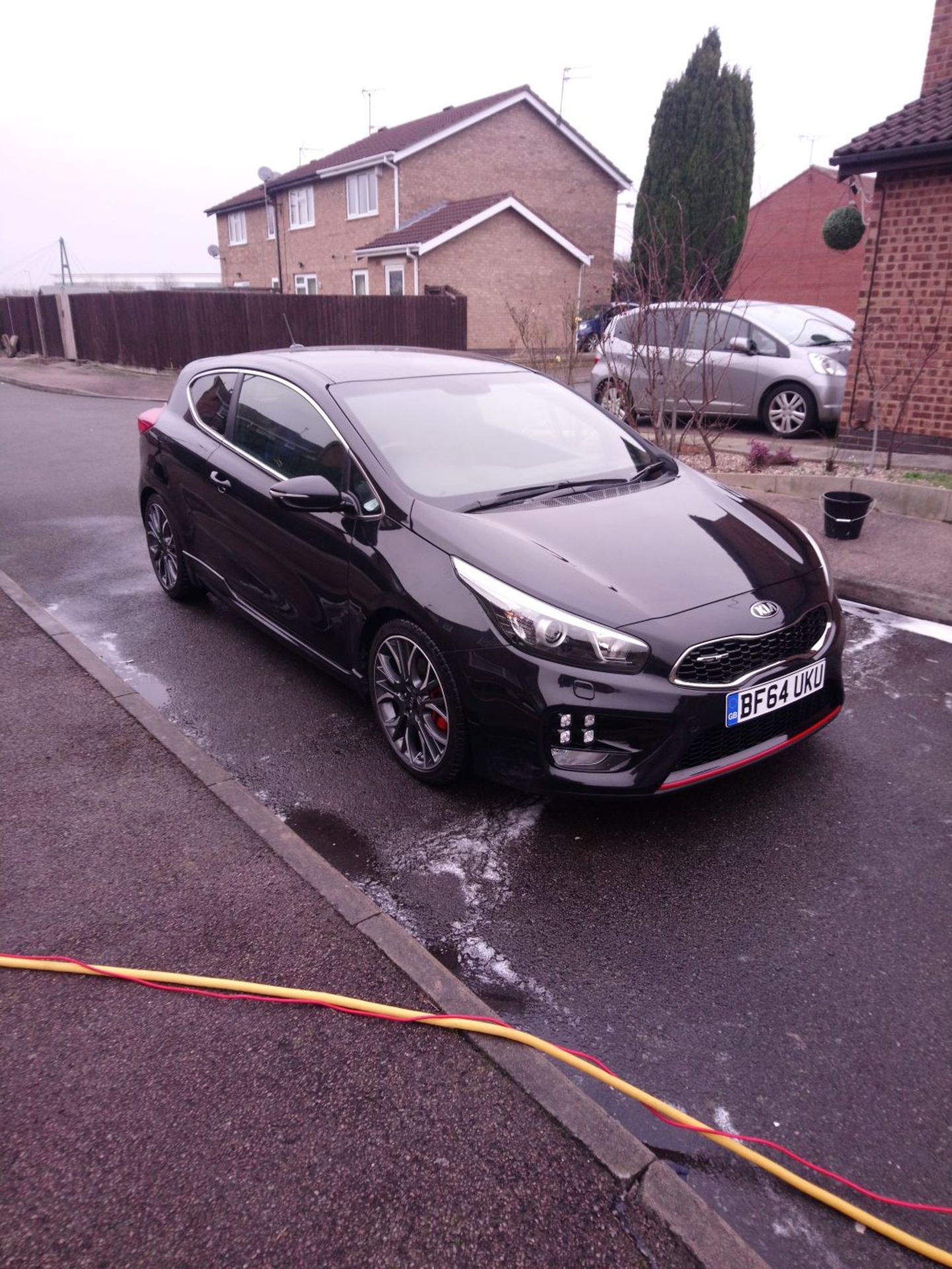 2014/64 REG KIA PRO CEED GT TECH BLACK PETROL 3 DOOR HATCHBACK, SHOWING 1 FORMER KEEPER *NO VAT*