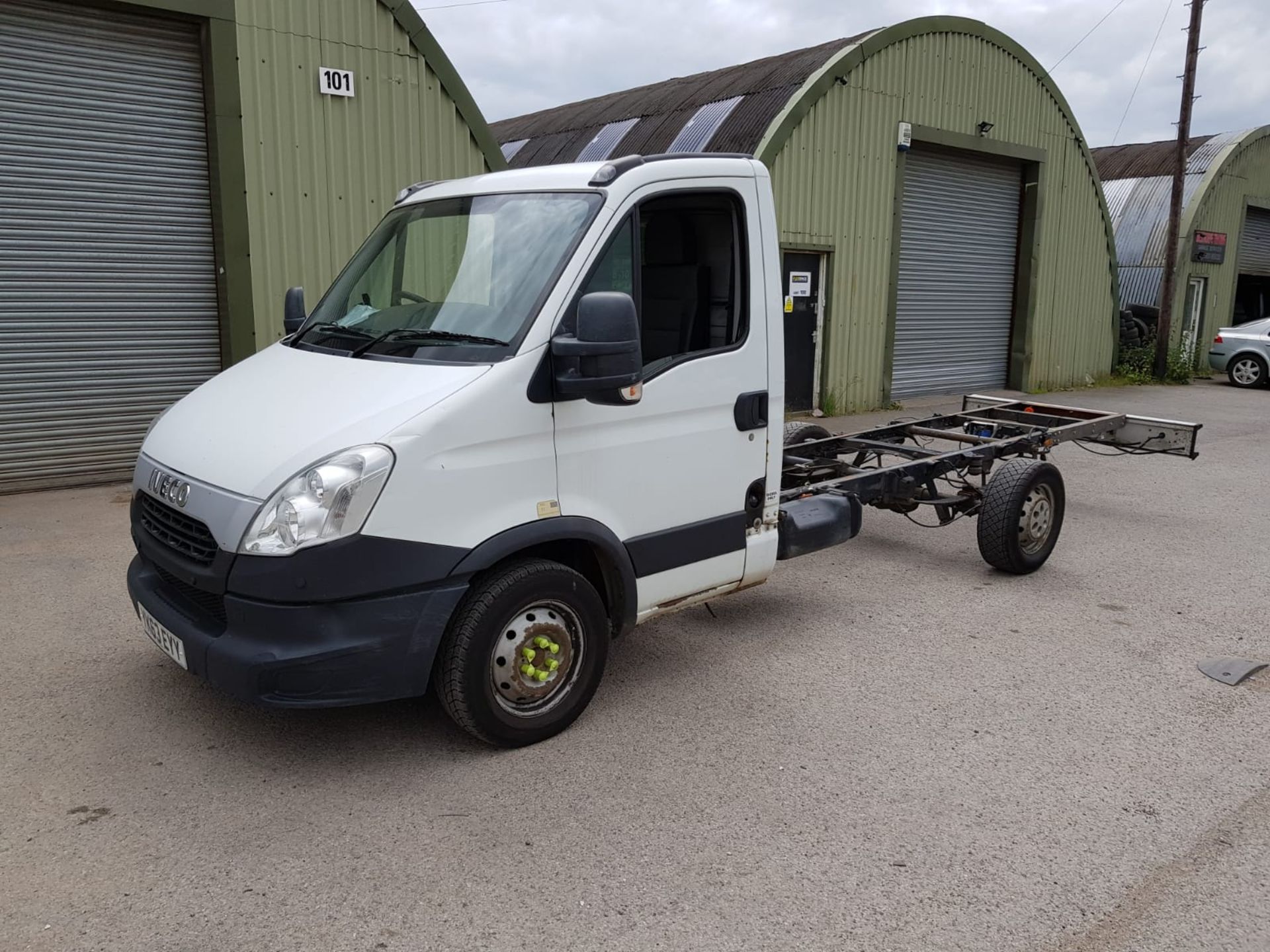 2013/63 REG IVECO DAILY 35S11 LWB IDEAL RECOVERY DIESEL CHASSIS CAB EXTENDED BED 16.5 FT *NO VAT* - Image 3 of 19