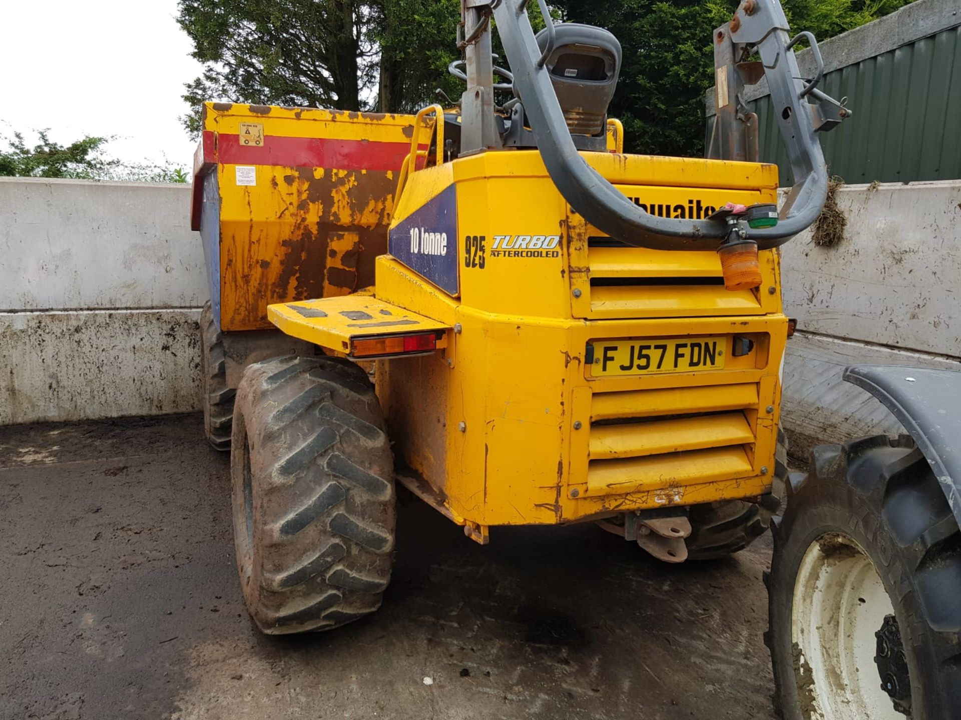 2007 THWAITES 10 TON DUMPER, STARTS, DRIVES AND TIPS, CURRENTLY IN USE *PLUS VAT* - Image 3 of 5