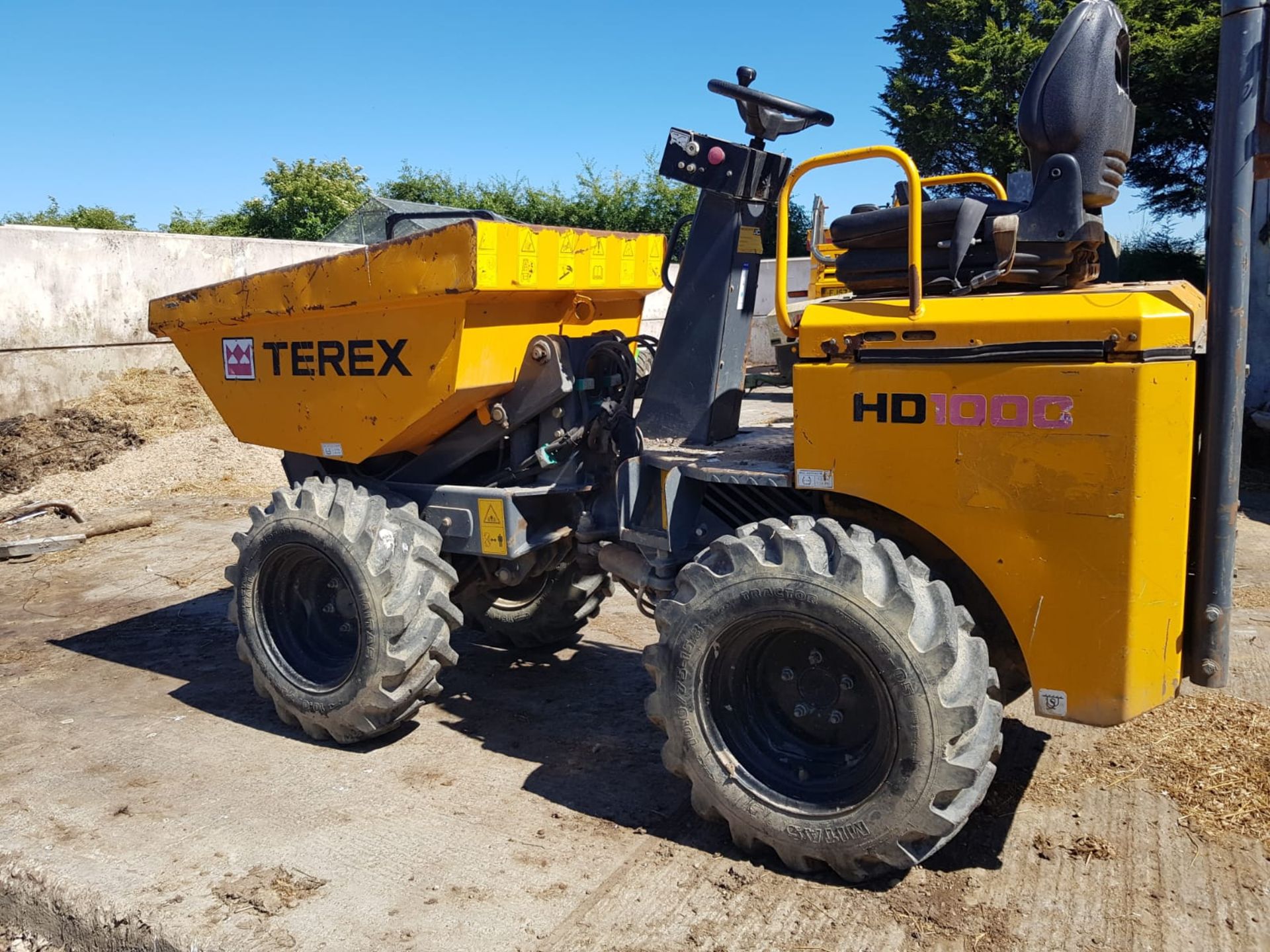 2011 TEREX HD1000 HITIP DUMPER, STARTS, DRIVES AND TIPS *PLUS VAT* - Image 8 of 11