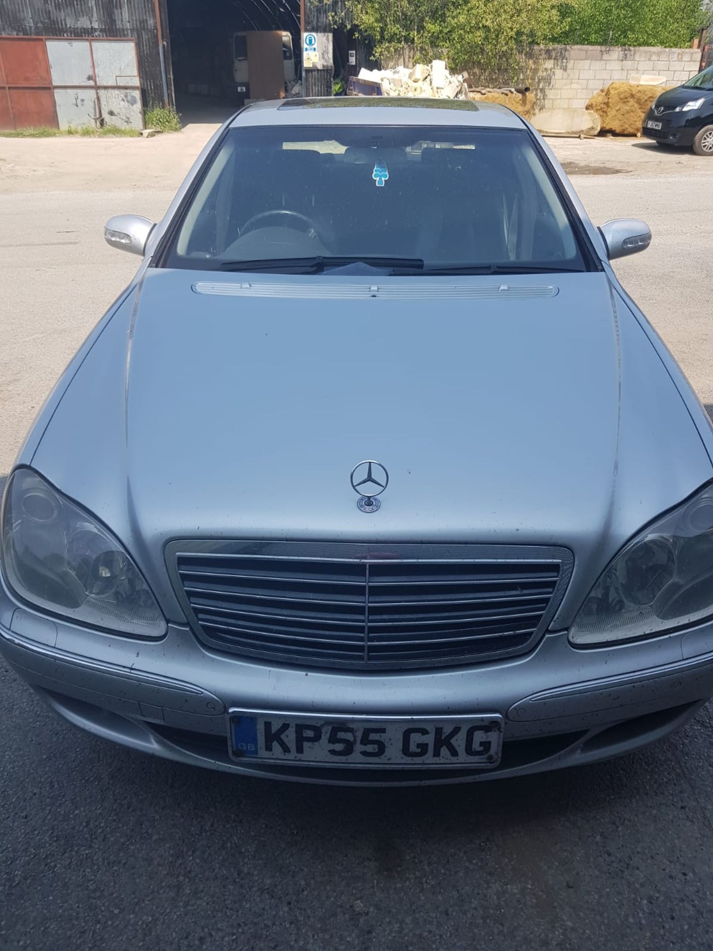 2005/55 REG MERCEDES S320 SE CDI AUTOMATIC SILVER DIESEL 4 DOOR SALOON *NO VAT* - Image 2 of 14