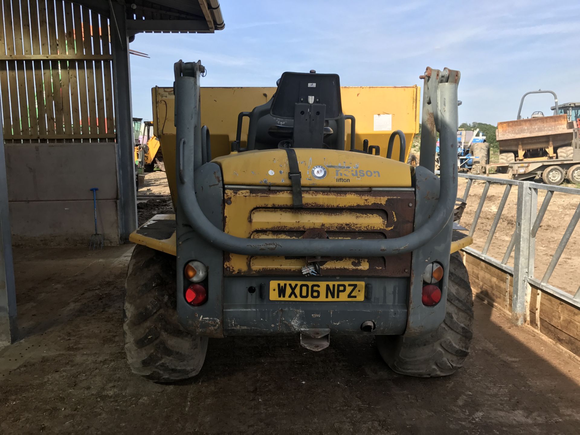 2006/06 REG NEUSON LIFTON 9001 DUMPER, SHOWING 1 FORMER KEEPER *PLUS VAT* - Image 5 of 9