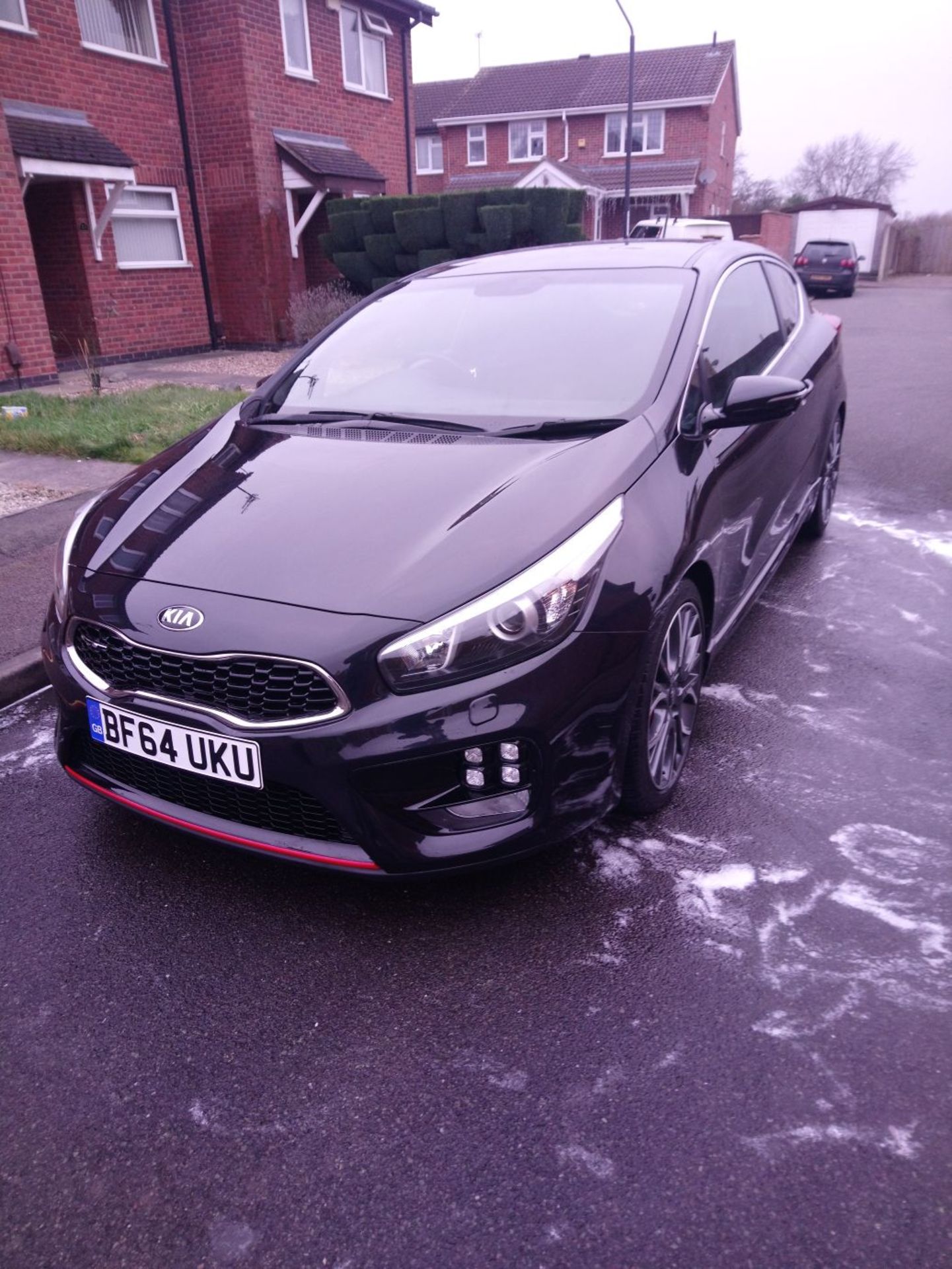 2014/64 REG KIA PRO CEED GT TECH BLACK PETROL 3 DOOR HATCHBACK, SHOWING 1 FORMER KEEPER *NO VAT* - Image 2 of 11