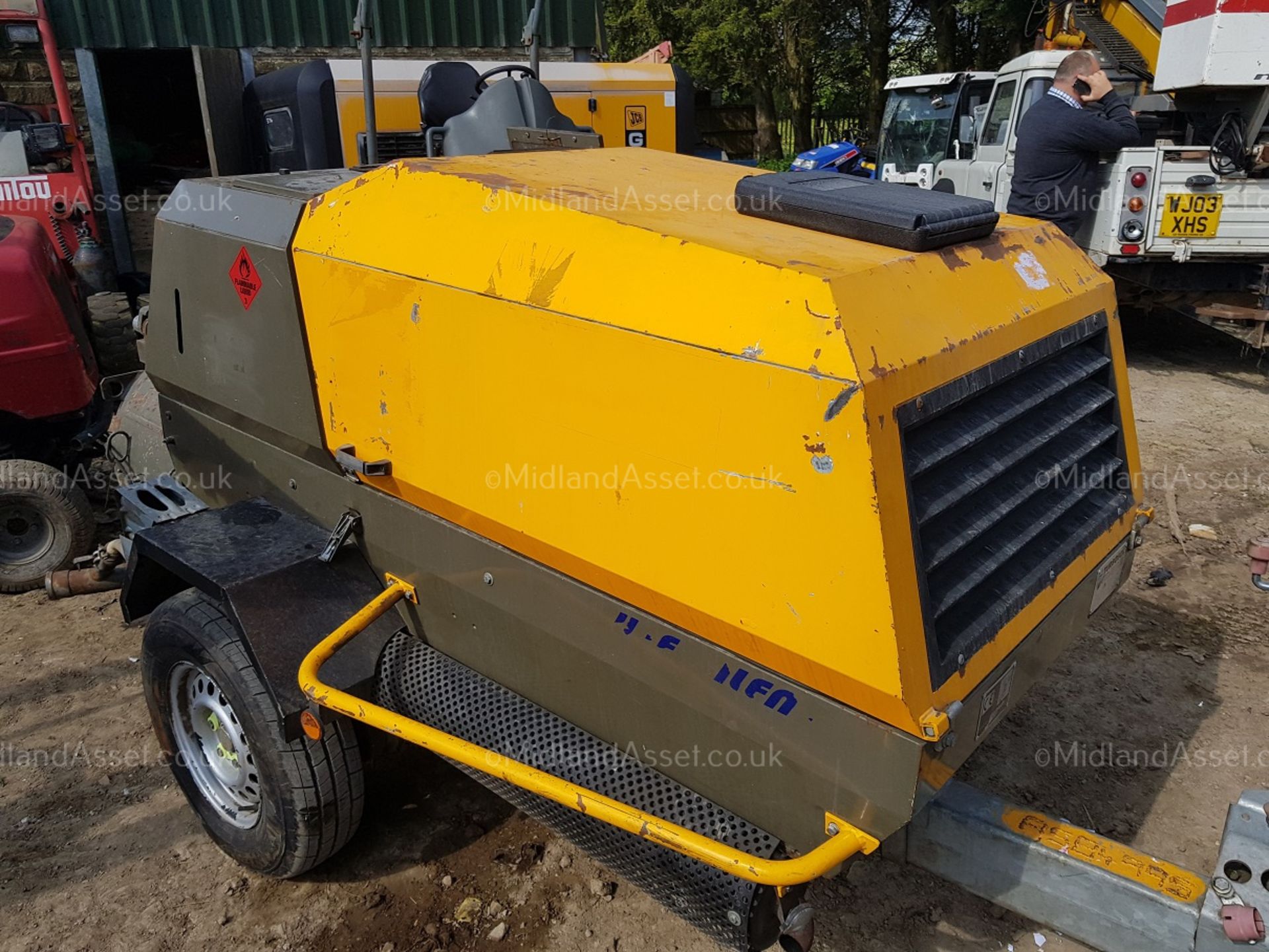 2012 SINGLE AXLE TOWABLE TURBOSOL CONCRETE PUMP, STARTS, RUNS AND PUMPS *PLUS VAT*