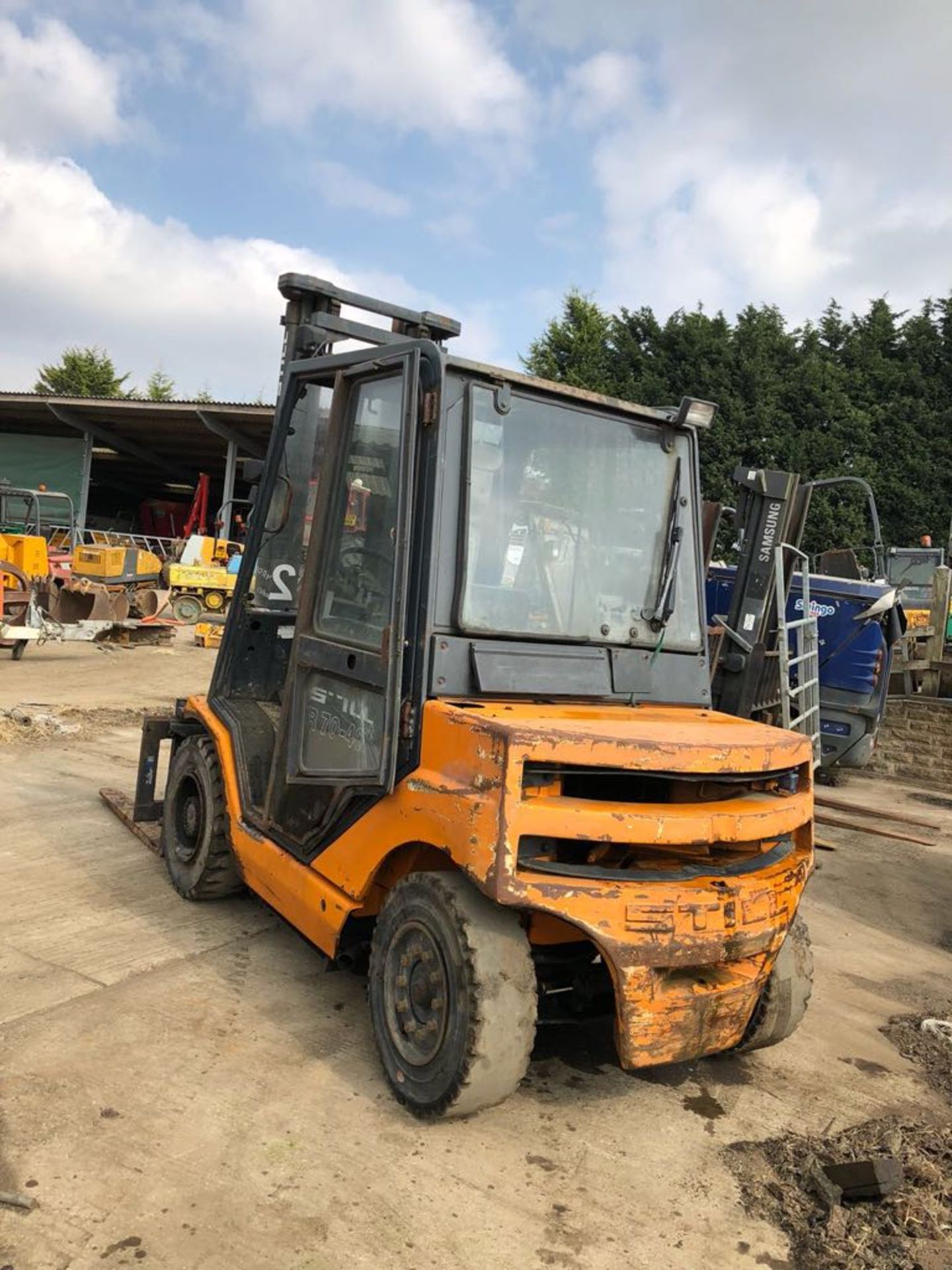 2006 STILL R70-40 HYBRID DIESEL FORKLIFT TRUCK 4 TONNE *PLUS VAT* - Image 2 of 12