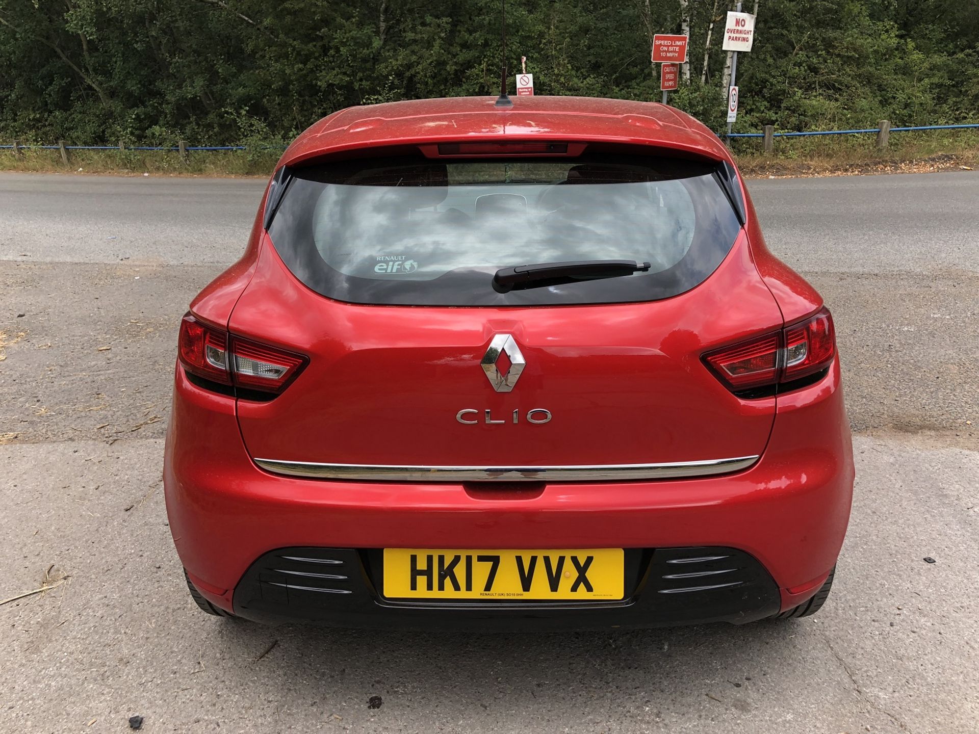 2017/17 REG RENAULT CLIO DYNAMIQUE NAV RED 1.2 PETROL 5 DOOR HATCHBACK *NO VAT* - Image 5 of 23