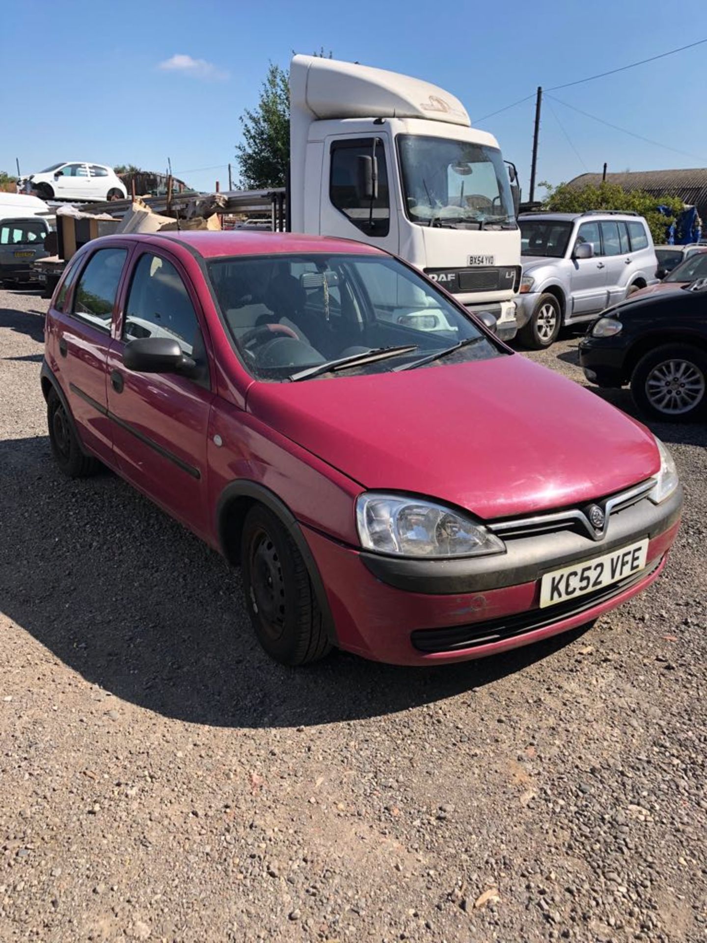 2002/52 REG VAUXHALL CORSA CLUB 16V 1.2 PETROL 5 DOOR HATCHBACK - NO RESERVE *NO VAT*